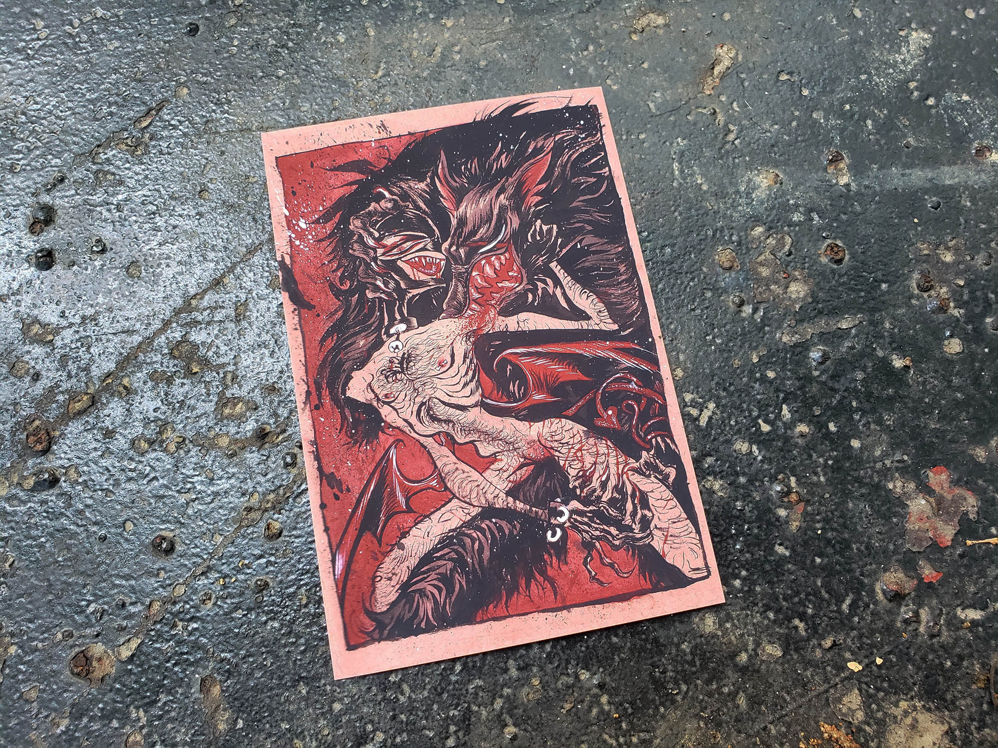 Prints: Ero-Guro Goretober (4x6)