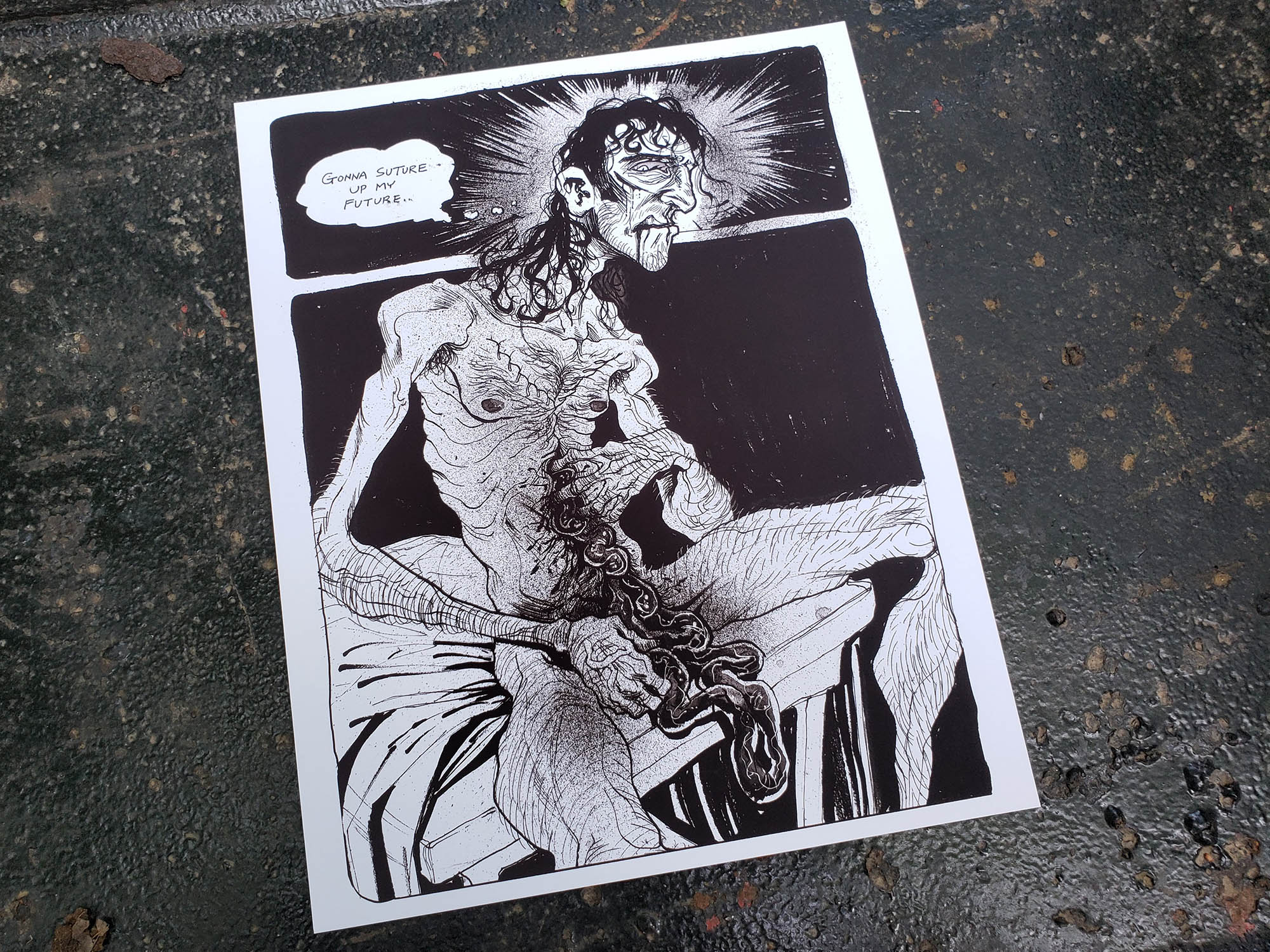 Prints: Ero-Guro Goretober (8.5x11)