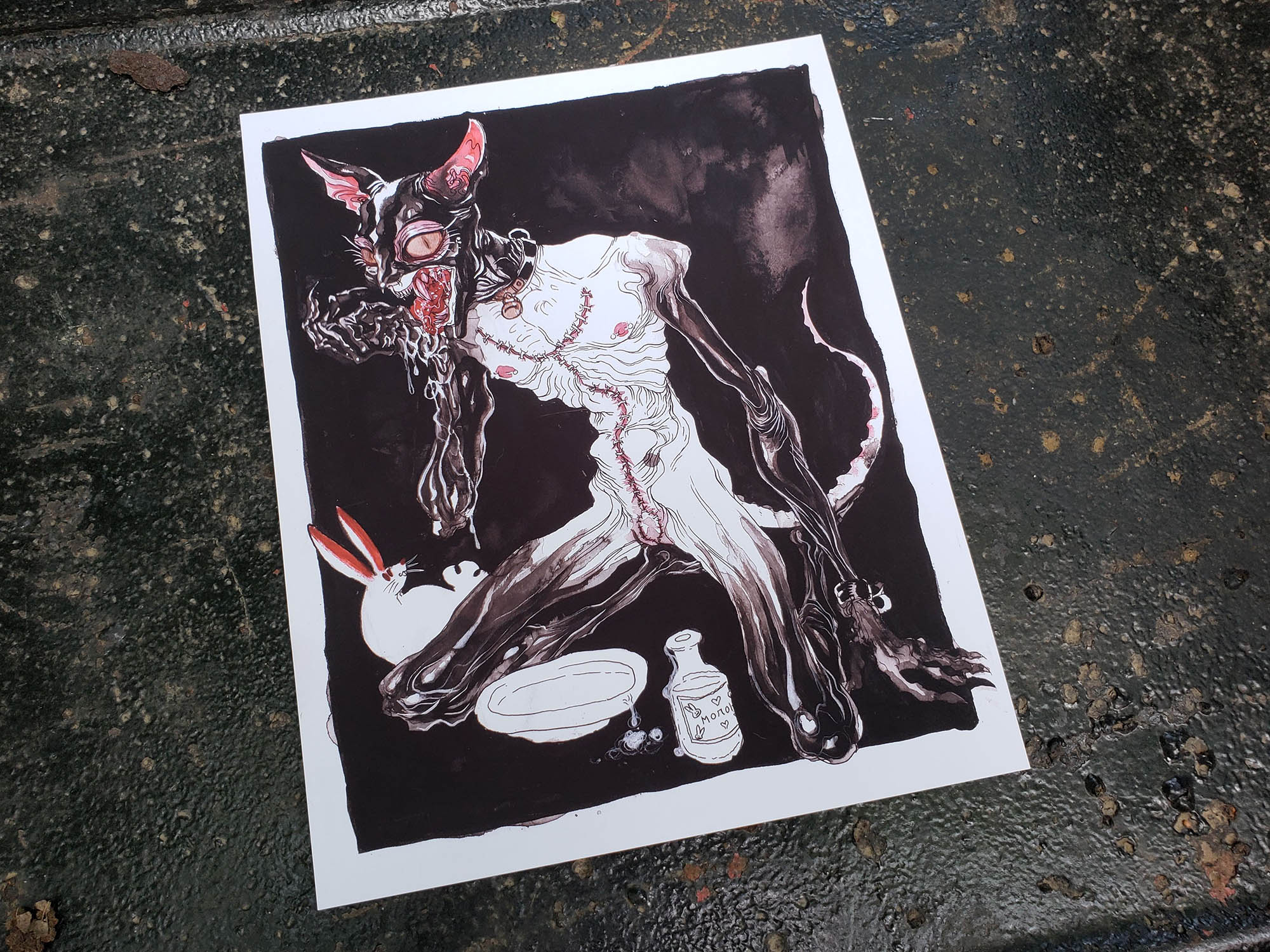 Prints: Ero-Guro Goretober (8.5x11)