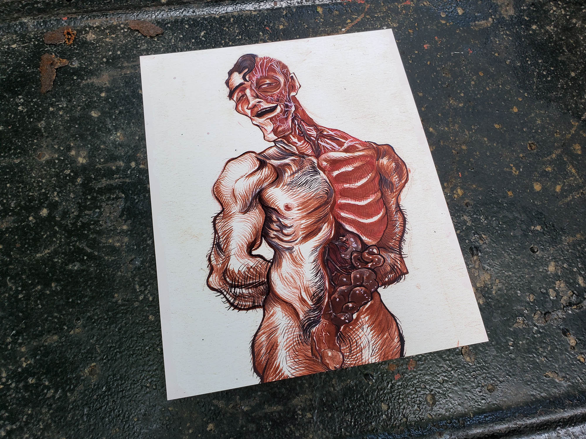 Prints: Ero-Guro Goretober (8.5x11)