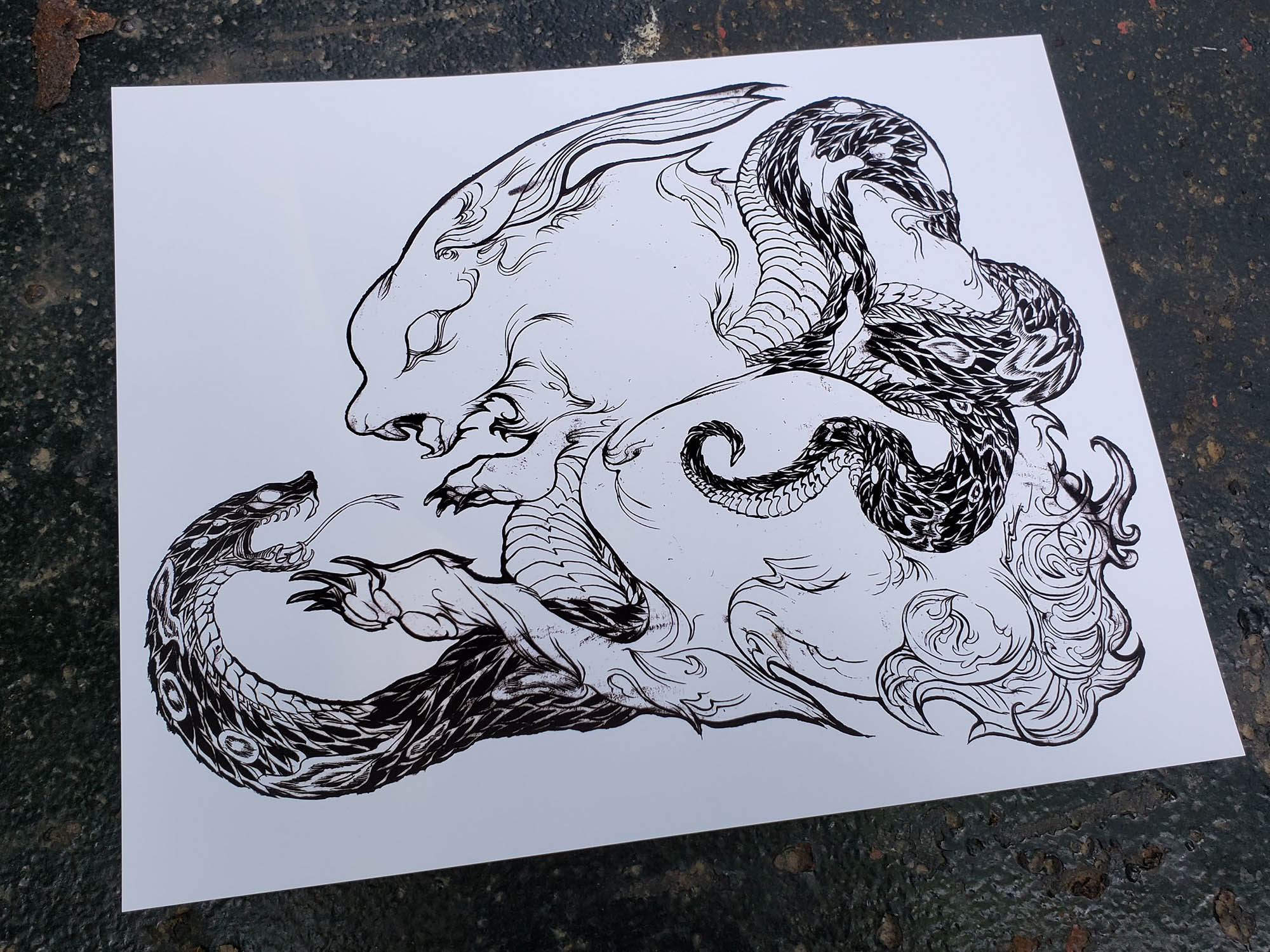 Prints: Ero-Guro Goretober (8.5x11)