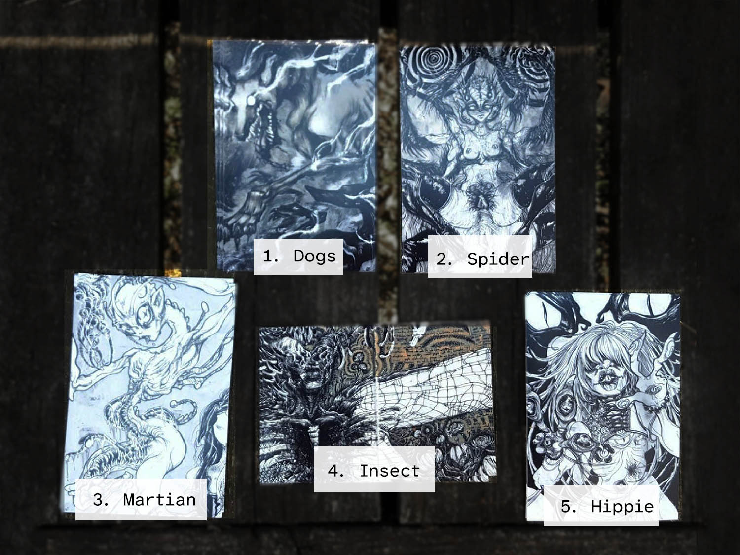 Prints: Horror (4x6)