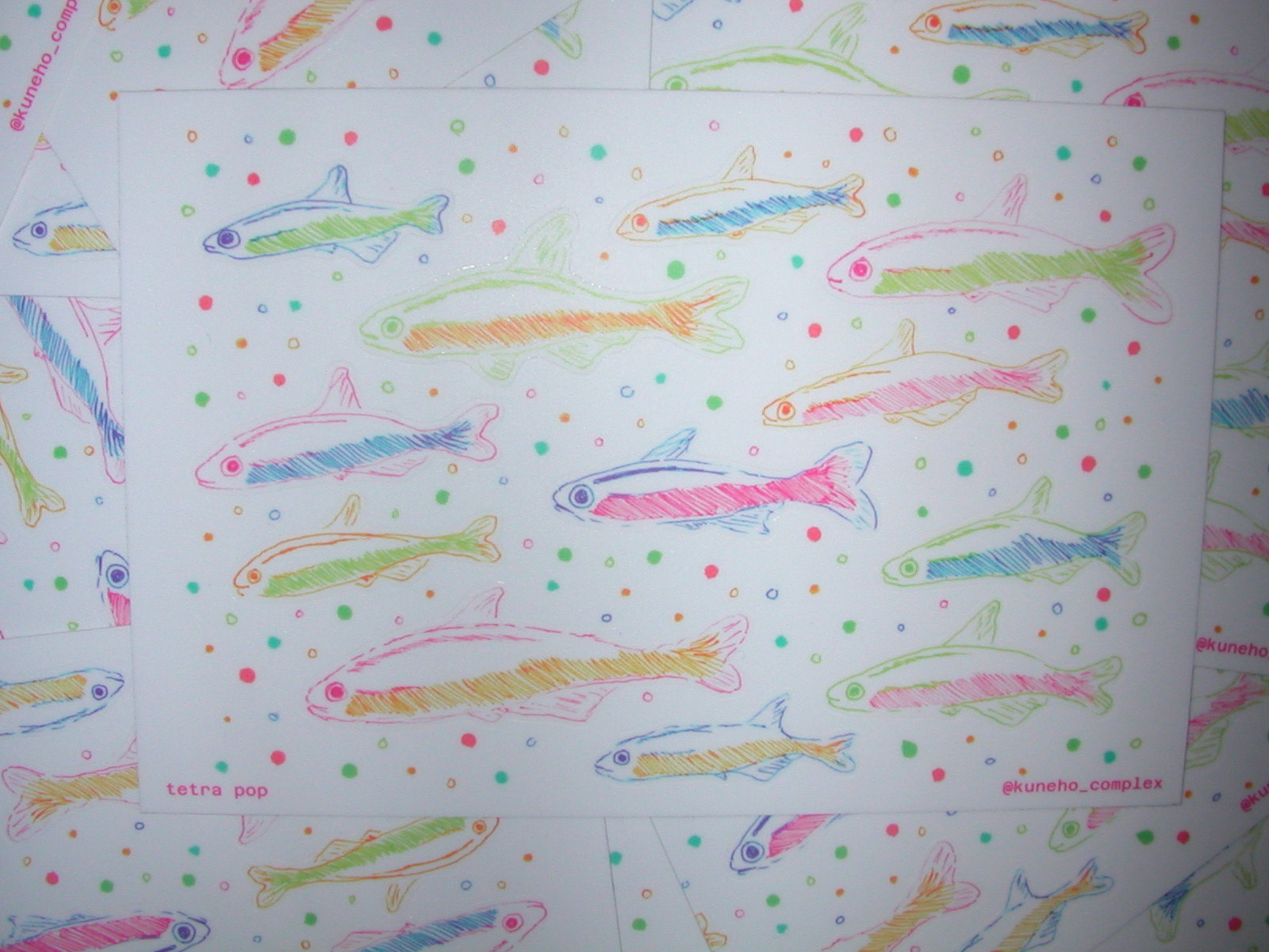TETRA POP STICKER SHEET