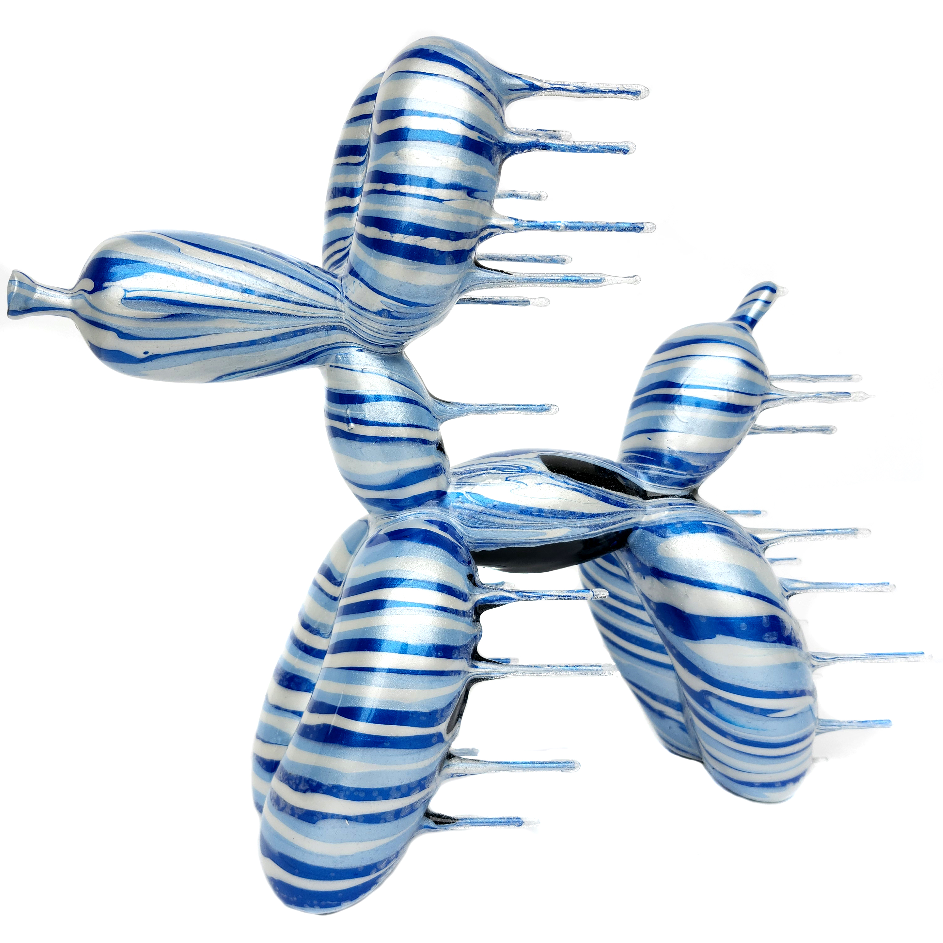 Blown Away Balloon Dog (Lrg) - Blueberry Cream