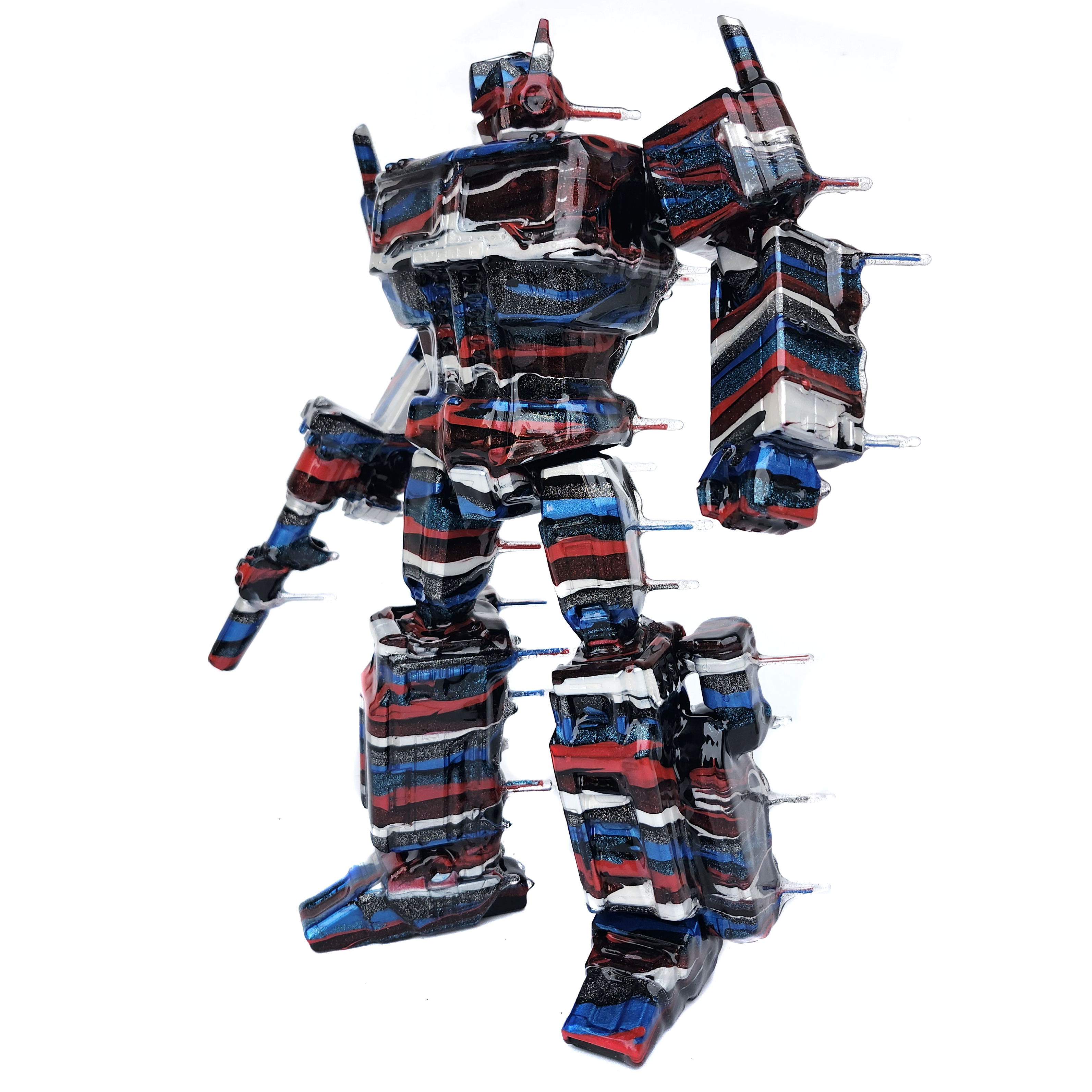 Blown Away Optimus Prime