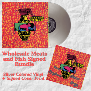 Pre-Order: Bundle of Wholesale Meats and Fish Silver Vinyl + Signed Cover Print