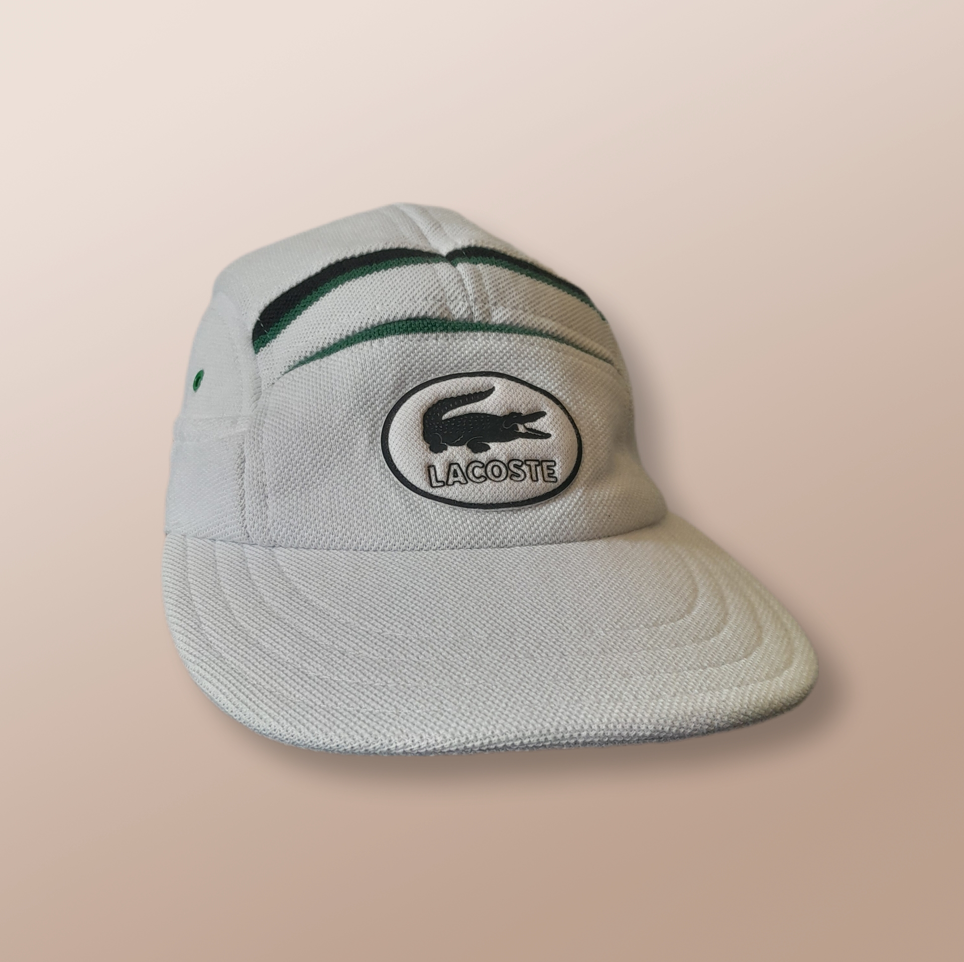 Casquette Lacoste upcycling