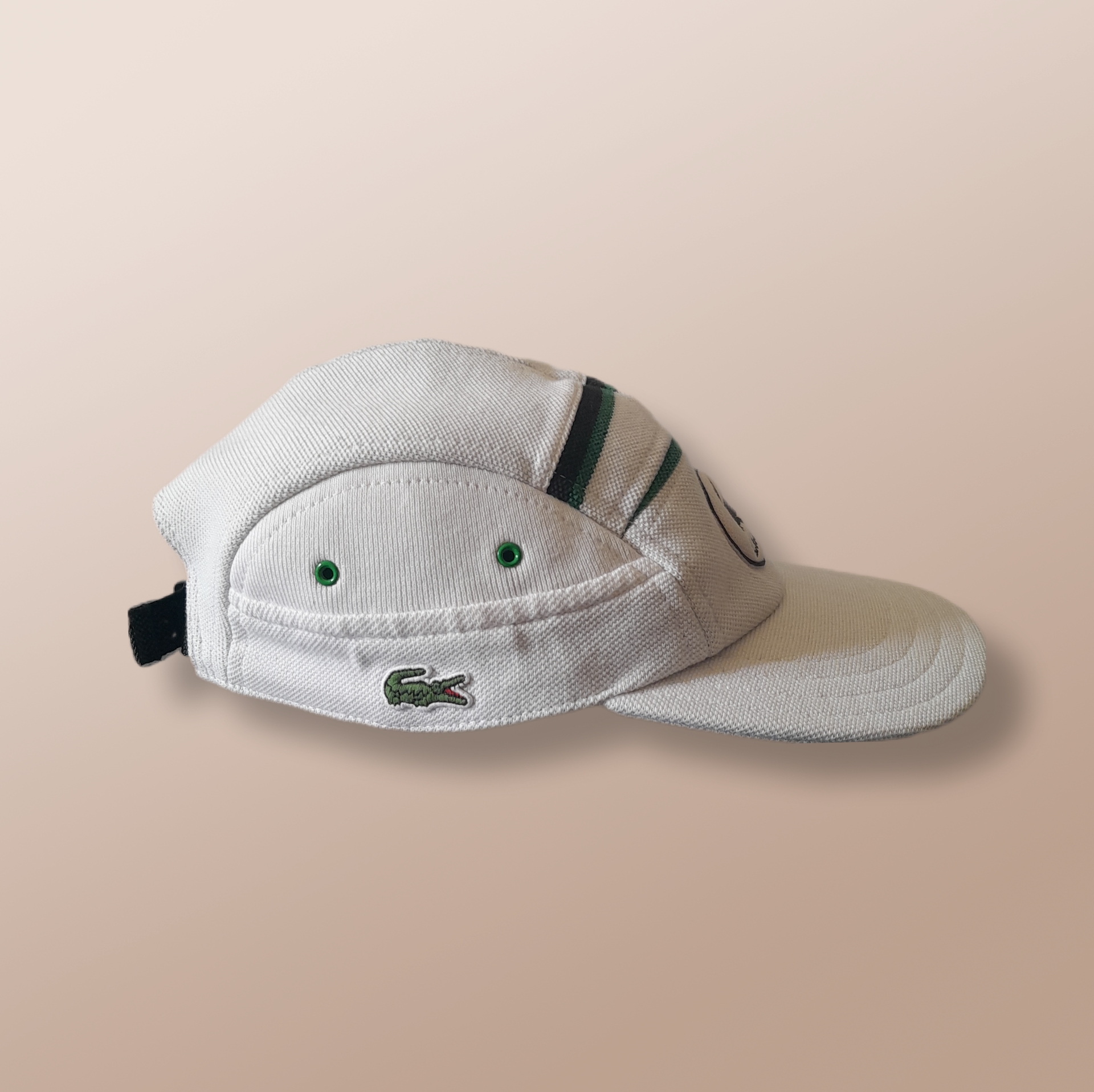 Casquette Lacoste upcycling