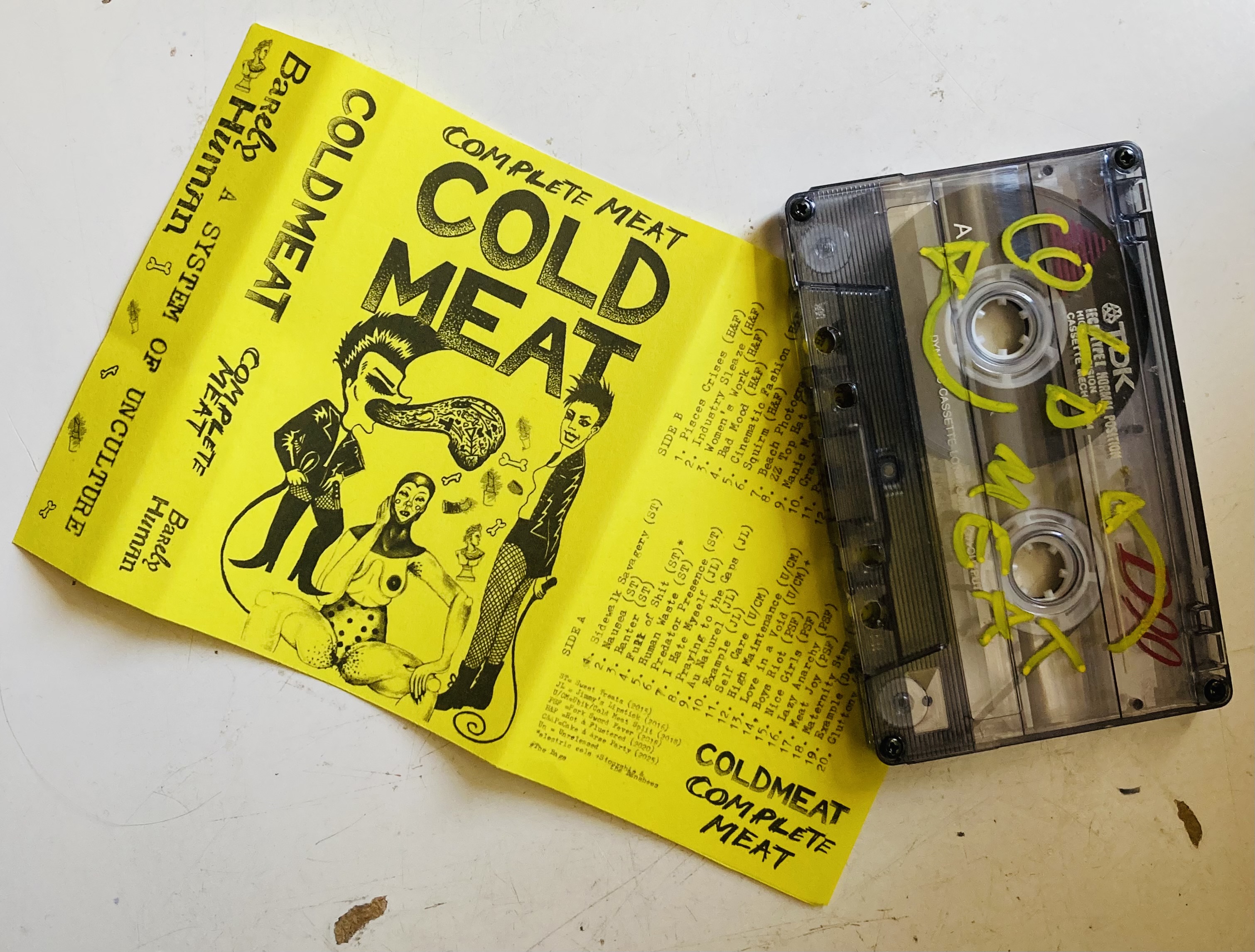 COLD MEAT - Complete Meat Discography CS