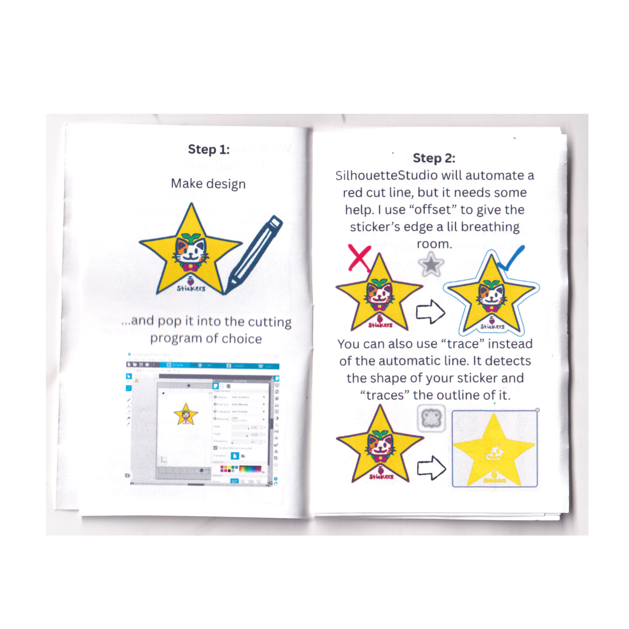 Mini Zine: How to make Stickers