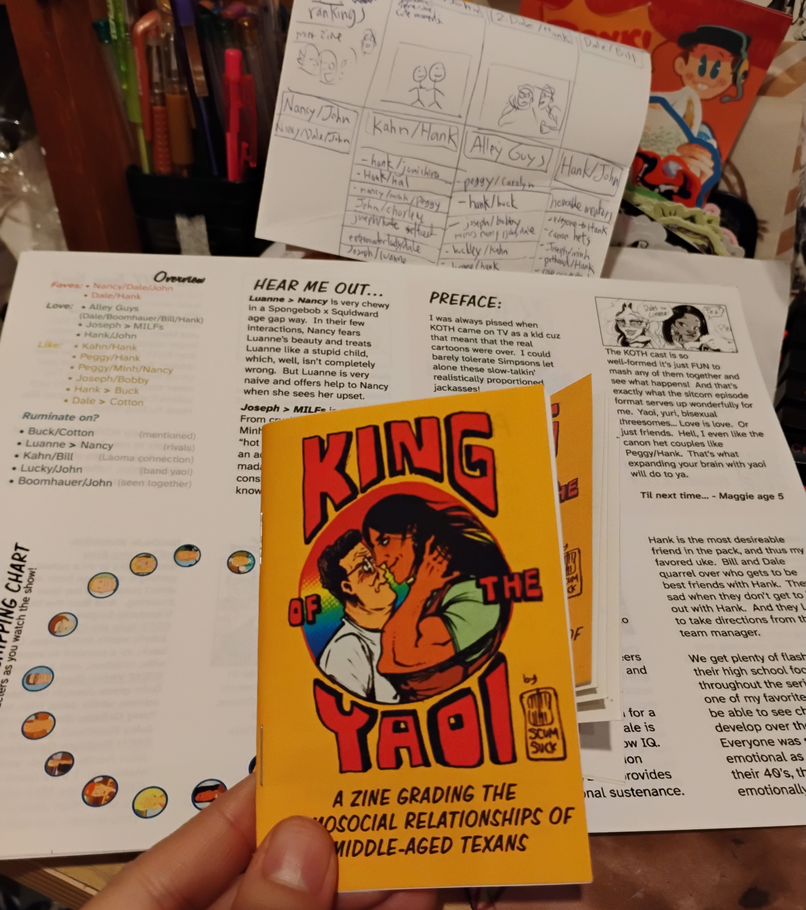 Mini Zine: King of the Yaoi