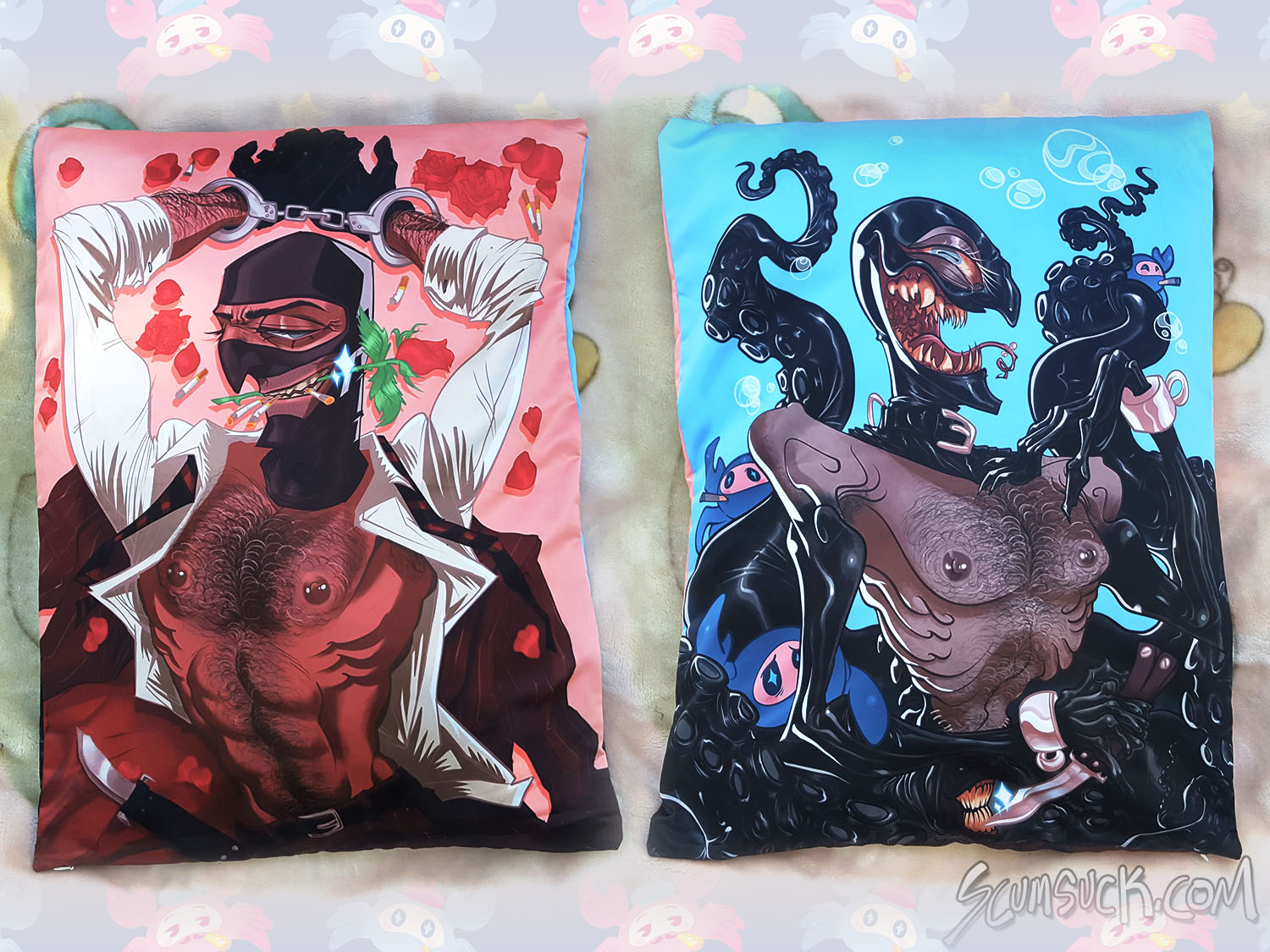 Pillow (small): Spy + Tentaspy