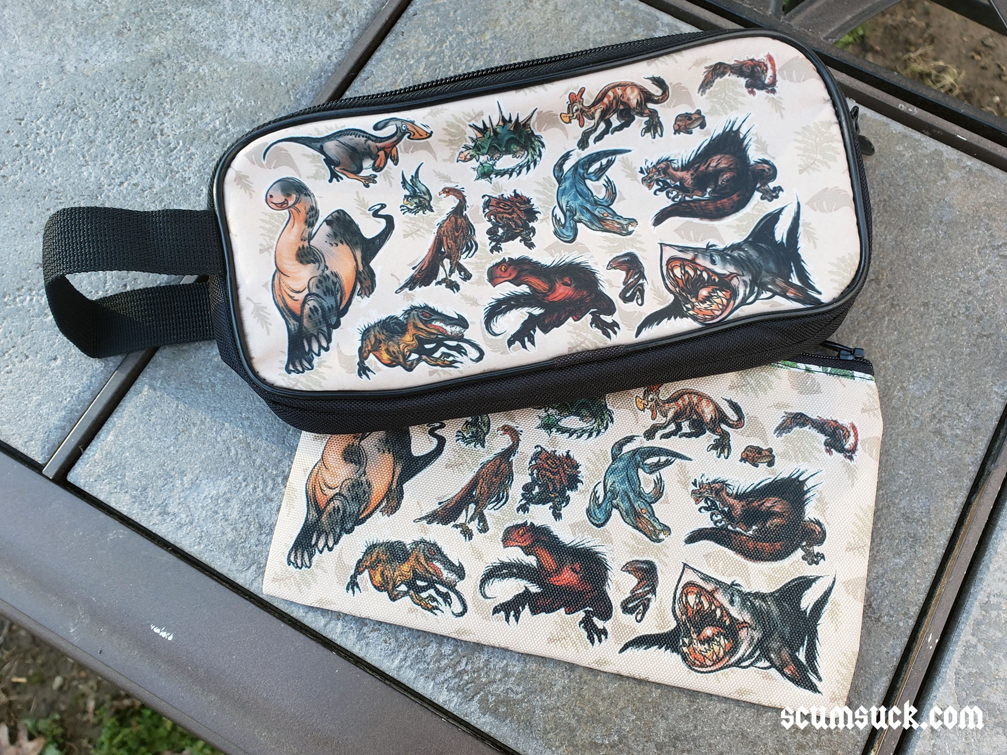 Pouches: Dinosaurs
