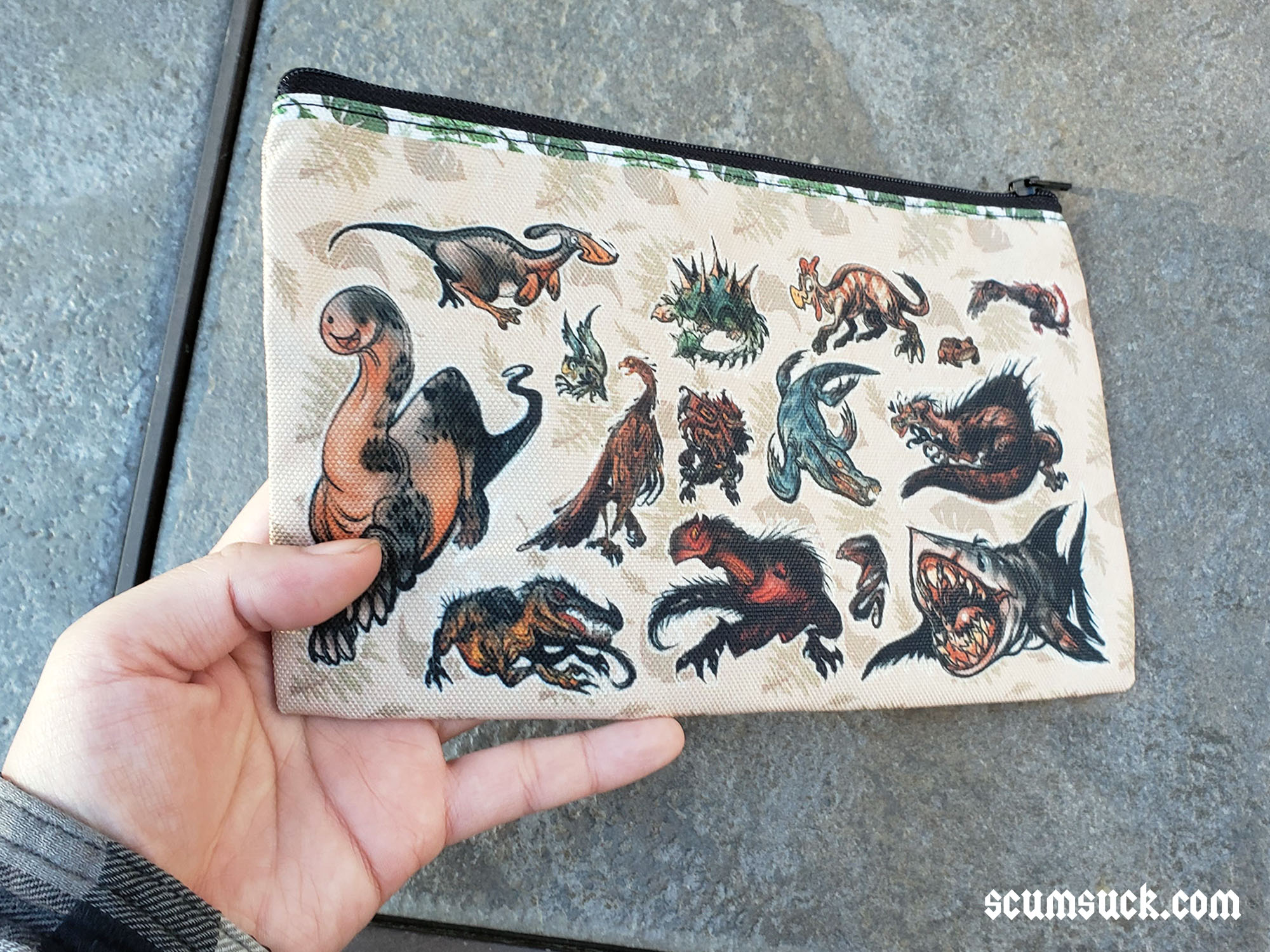 Pouches: Dinosaurs