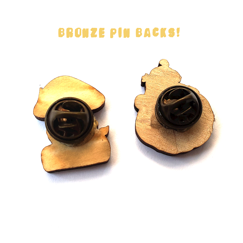 Pins (wood): Seasonal Critters