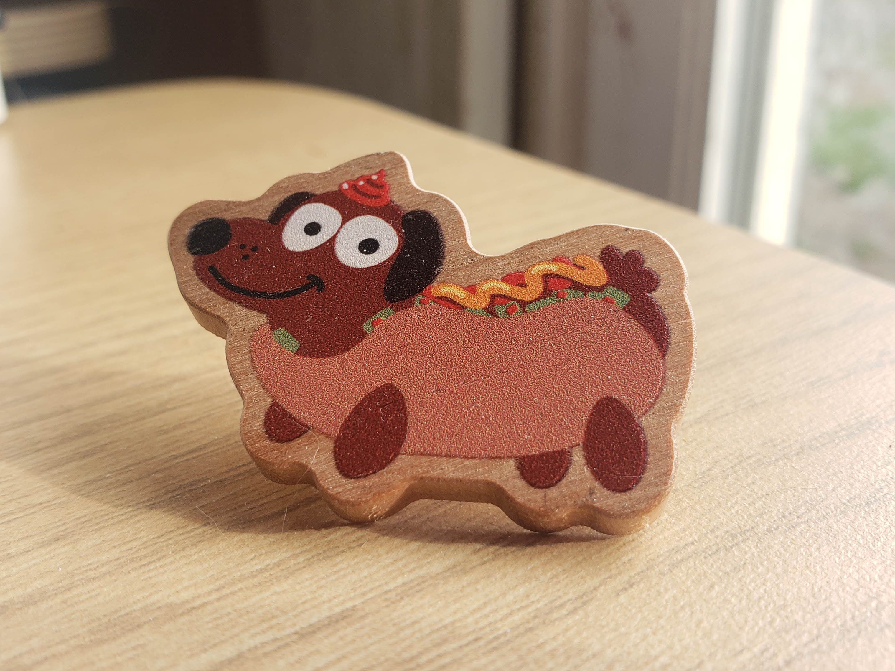 Pins (wood): Dachshund Foods
