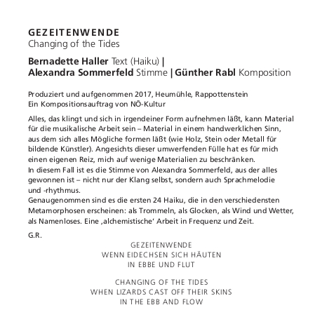 Sommerfeld/Rabl - Belcanto