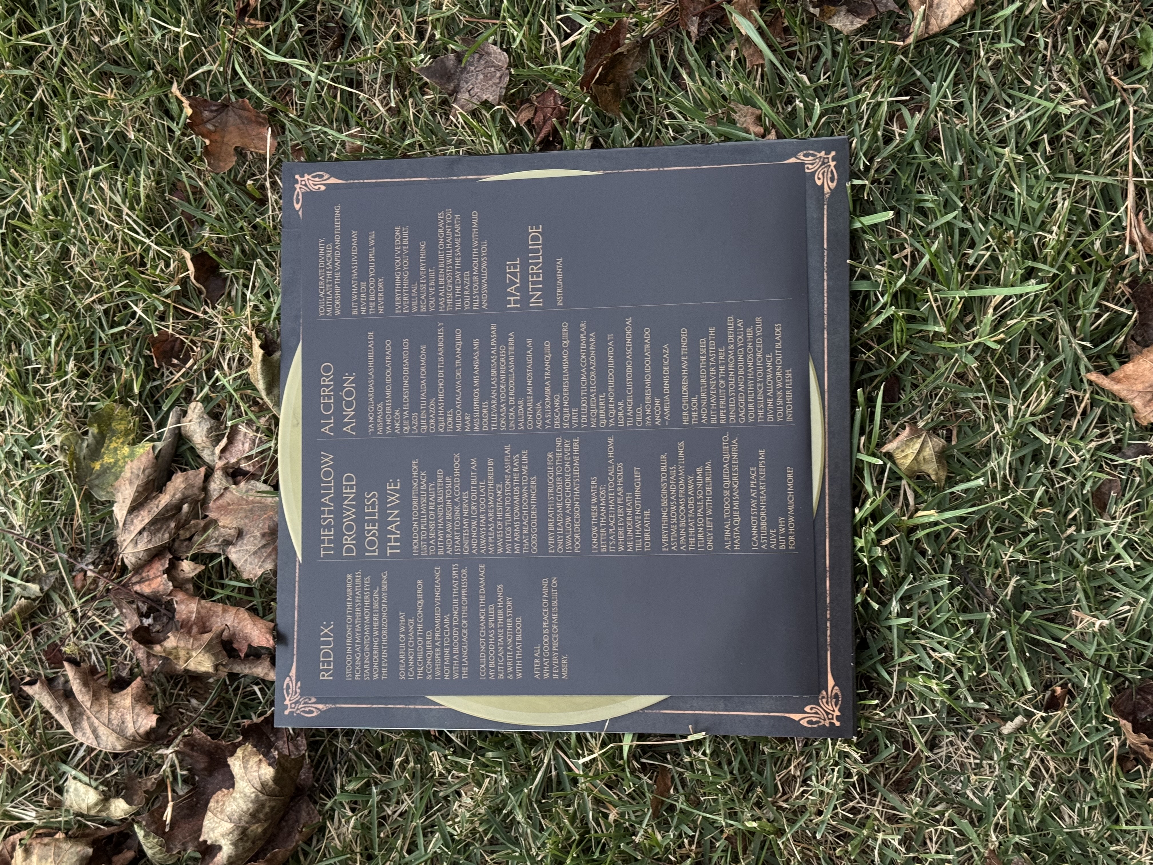 Lastima / a pain bloomed from my lungs LP