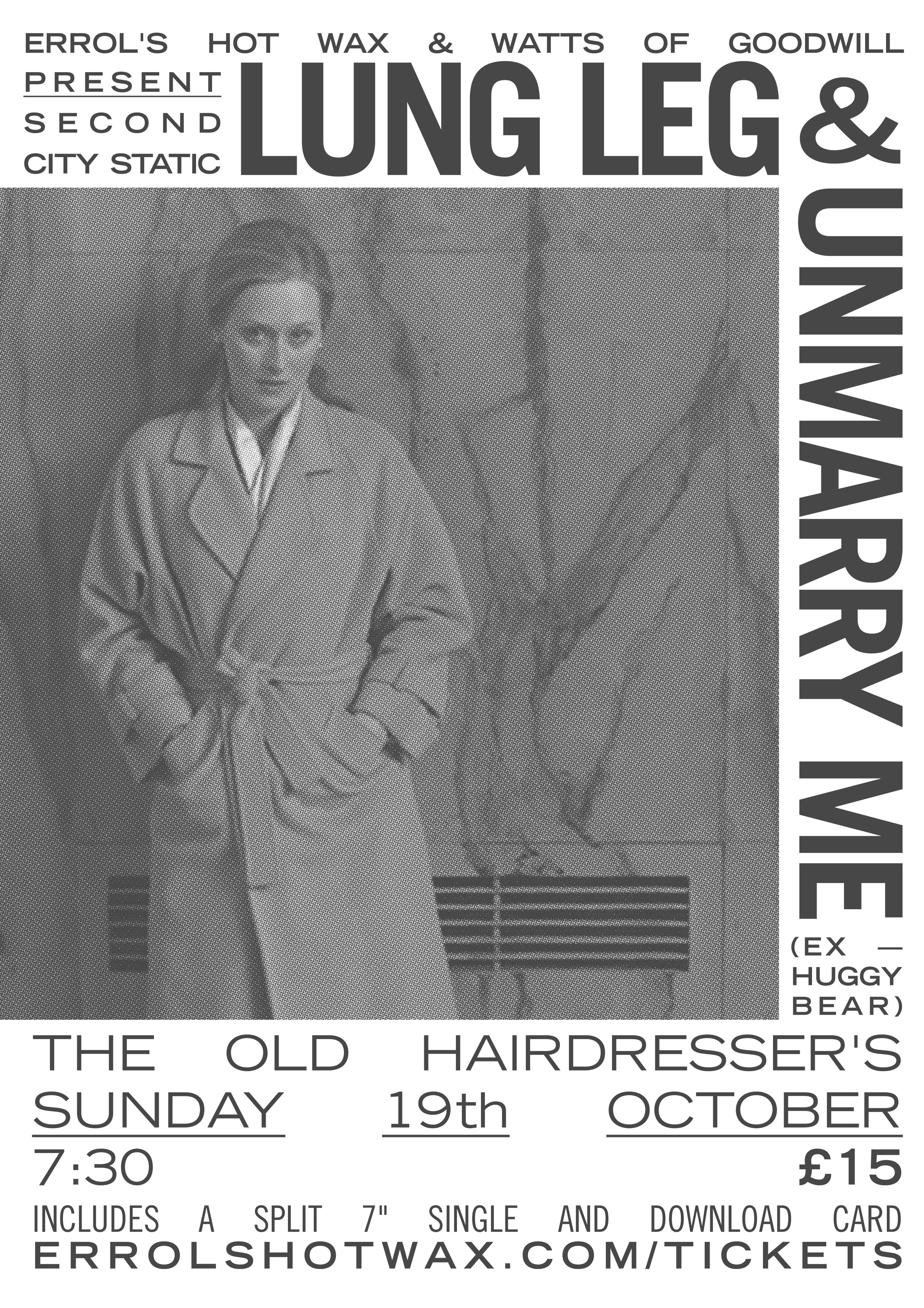 Lung Leg & Unmarry Me - Second City Static 004