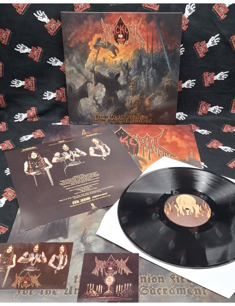 BLACKEVIL - Praise the Communion Fire for the Unhallowed Sacrament LP