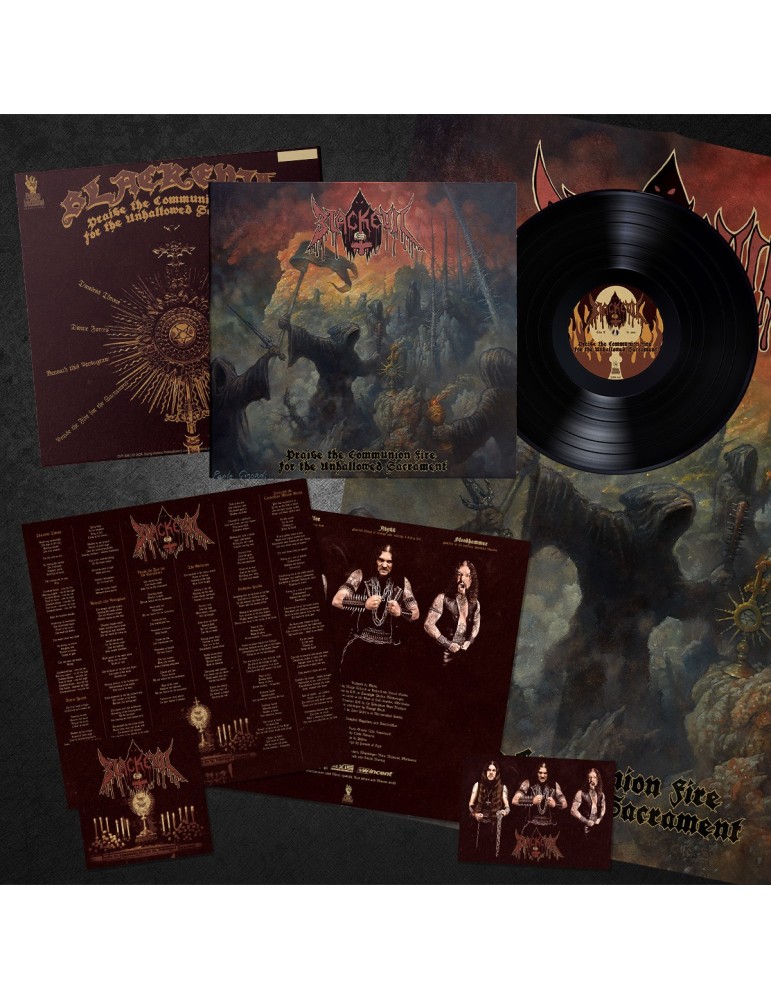 BLACKEVIL - Praise the Communion Fire for the Unhallowed Sacrament LP