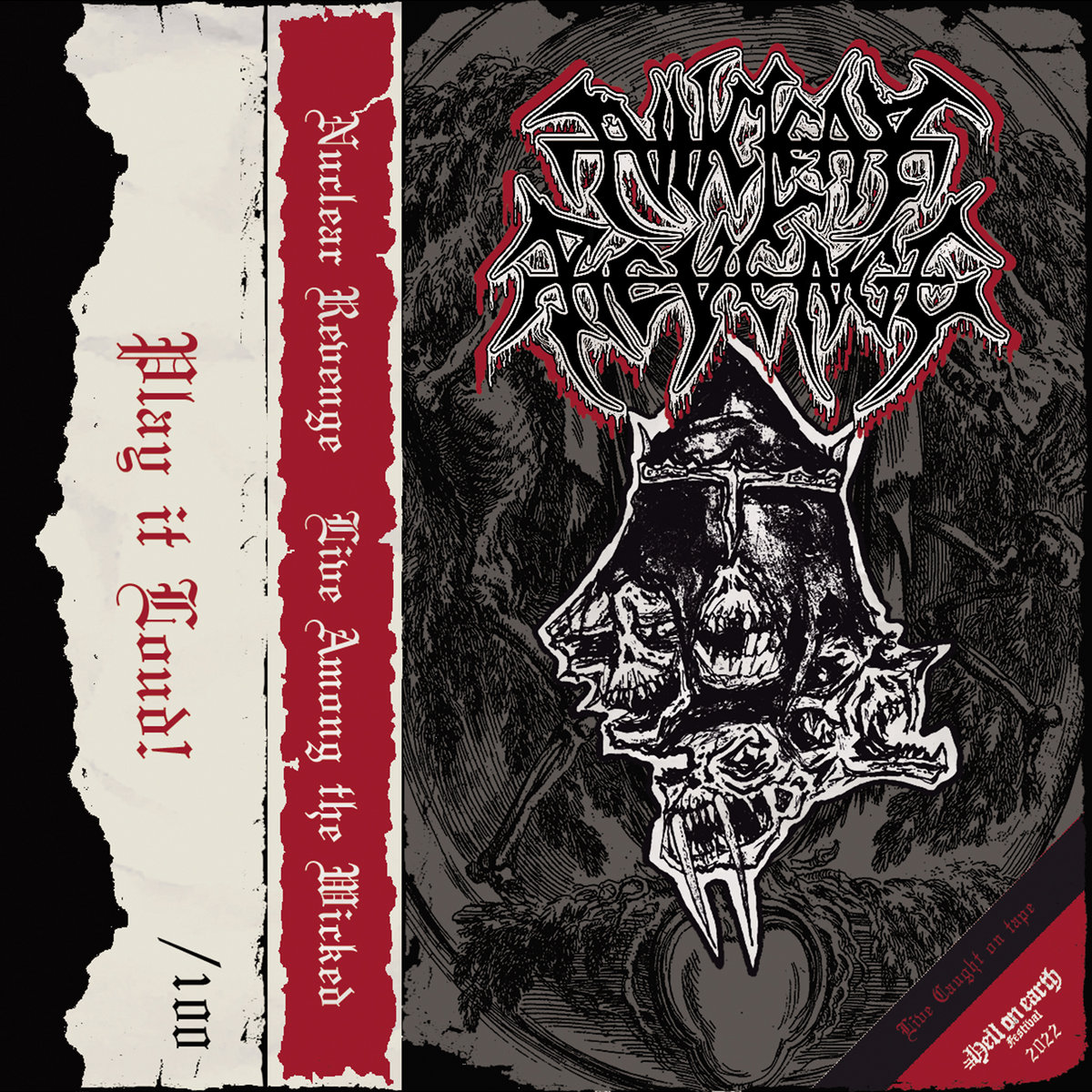 NUCLEAR REVENGE - Live Among the Wicked TAPE