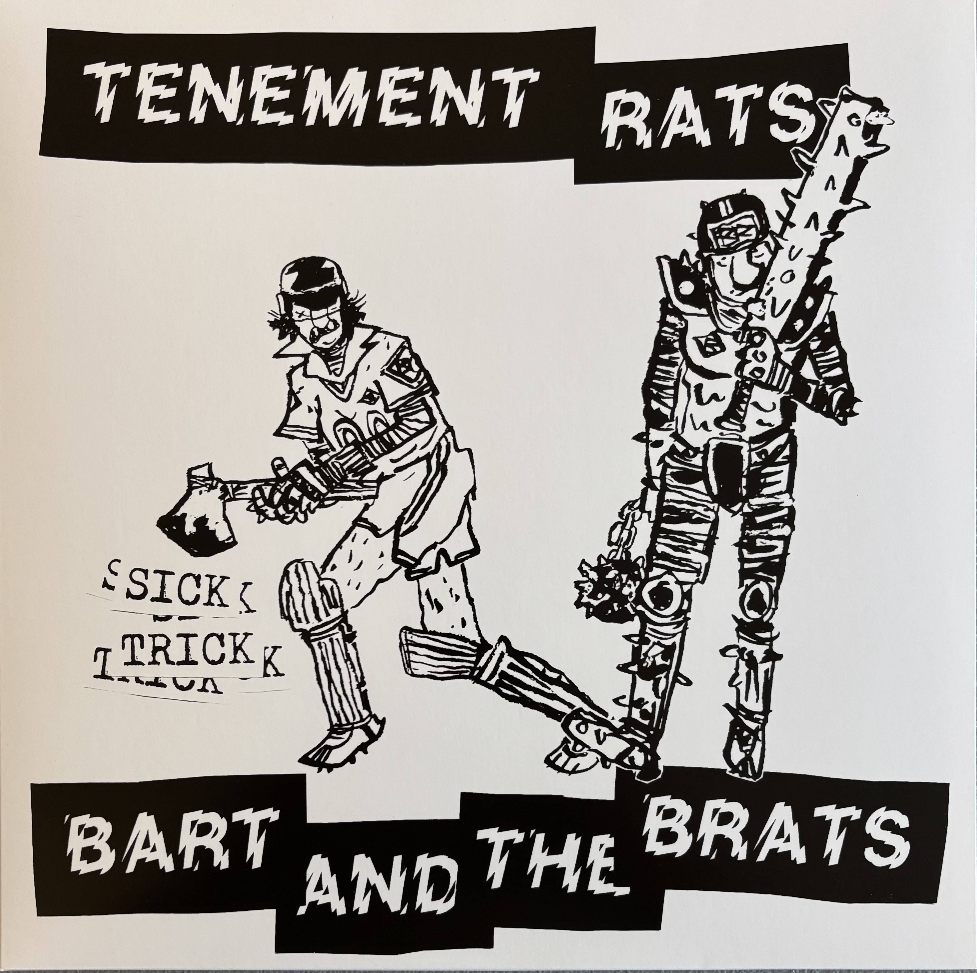 TENEMENT RATS / BART & THE BRATS - Sick Trick LP [Import] (No Front Teeth)