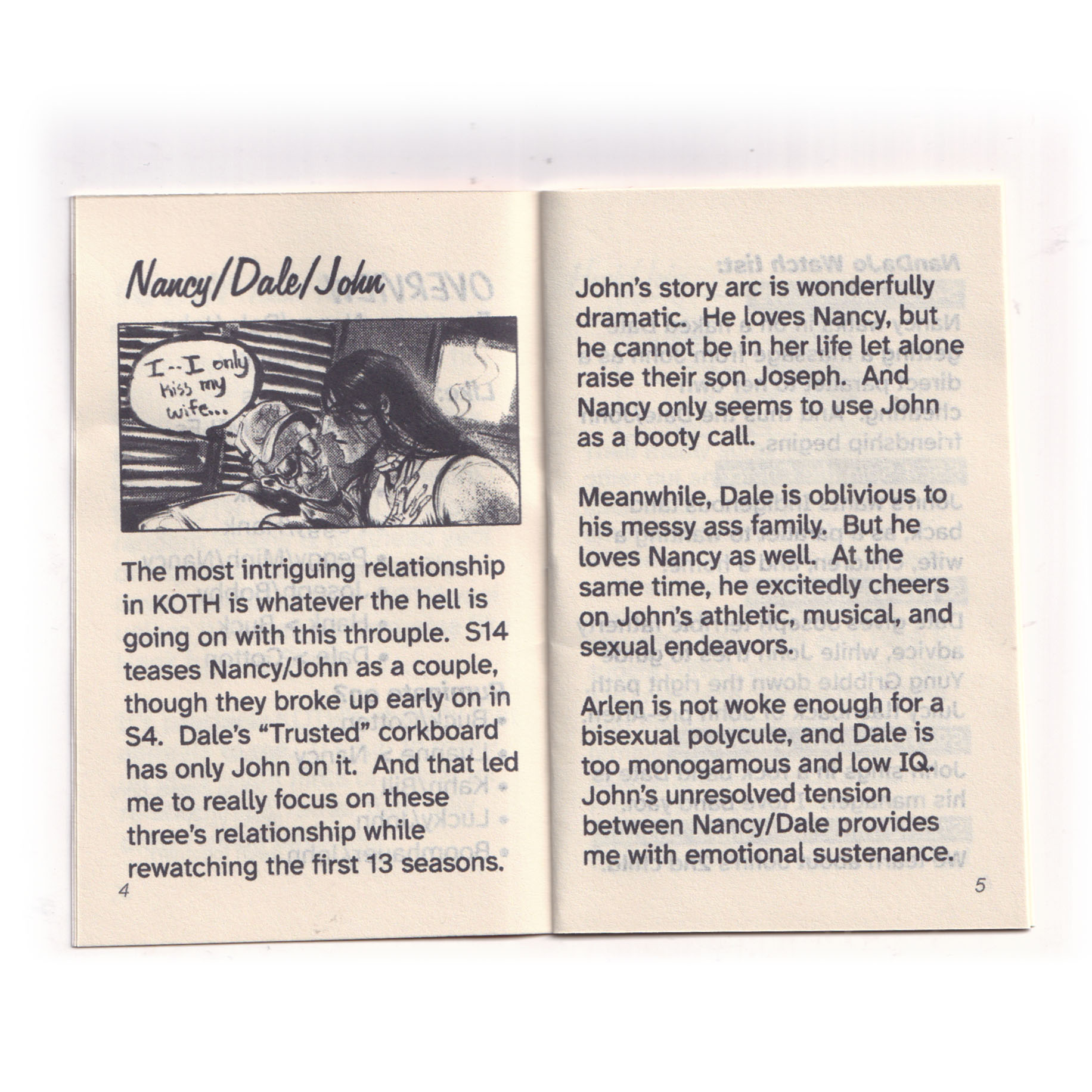 Mini Zine: King of the Yaoi