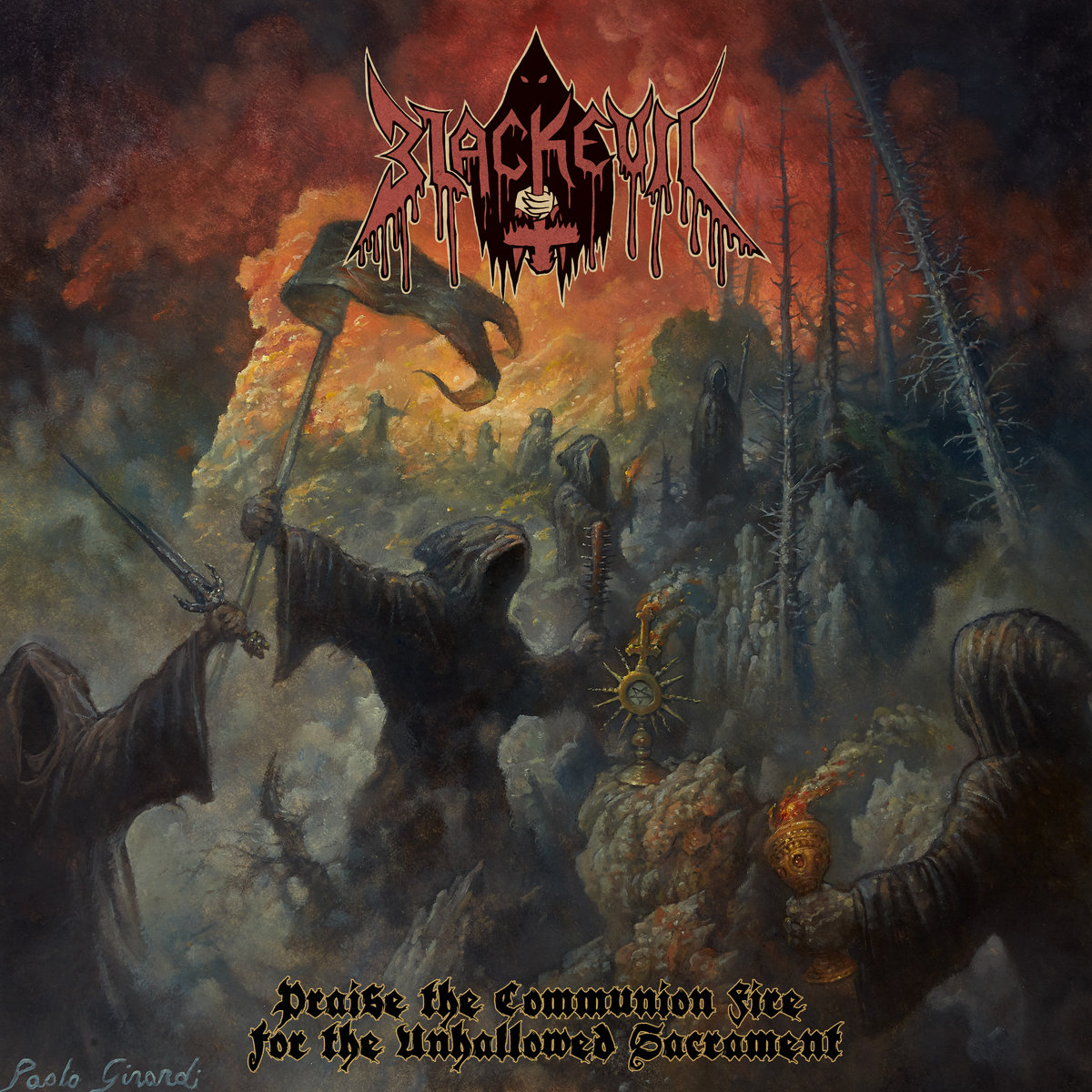 BLACKEVIL - Praise the Communion Fire for the Unhallowed Sacrament LP
