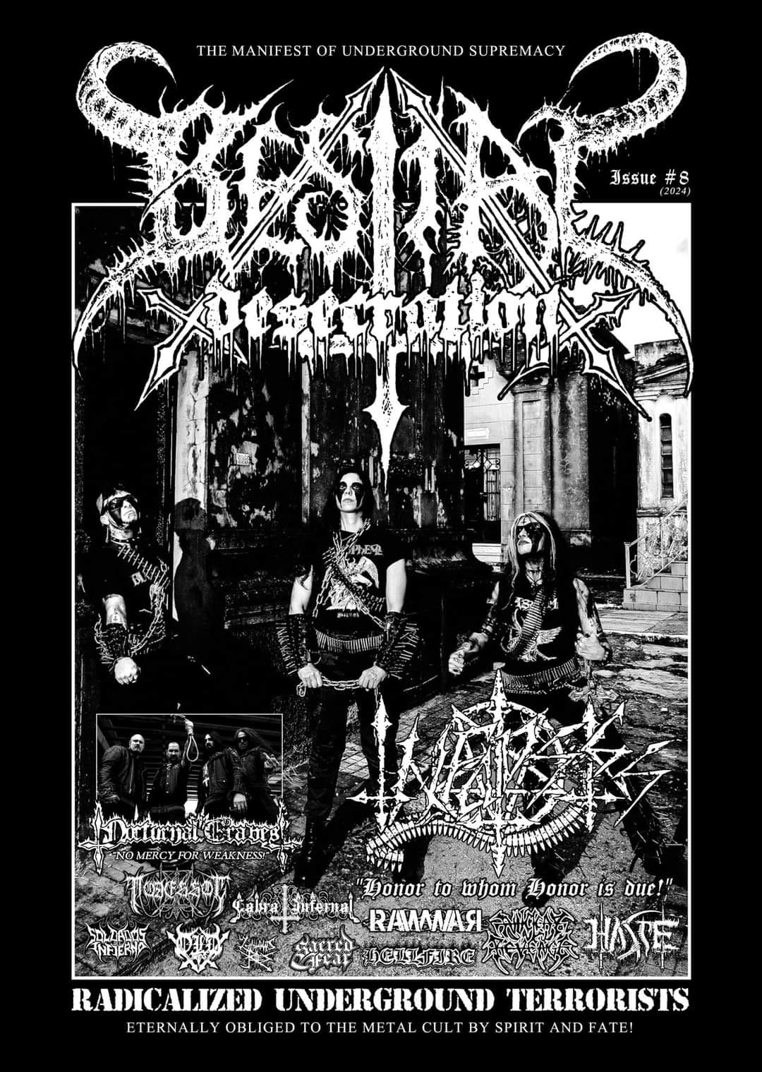 BESTIAL DESECRATION #8 FANZINE