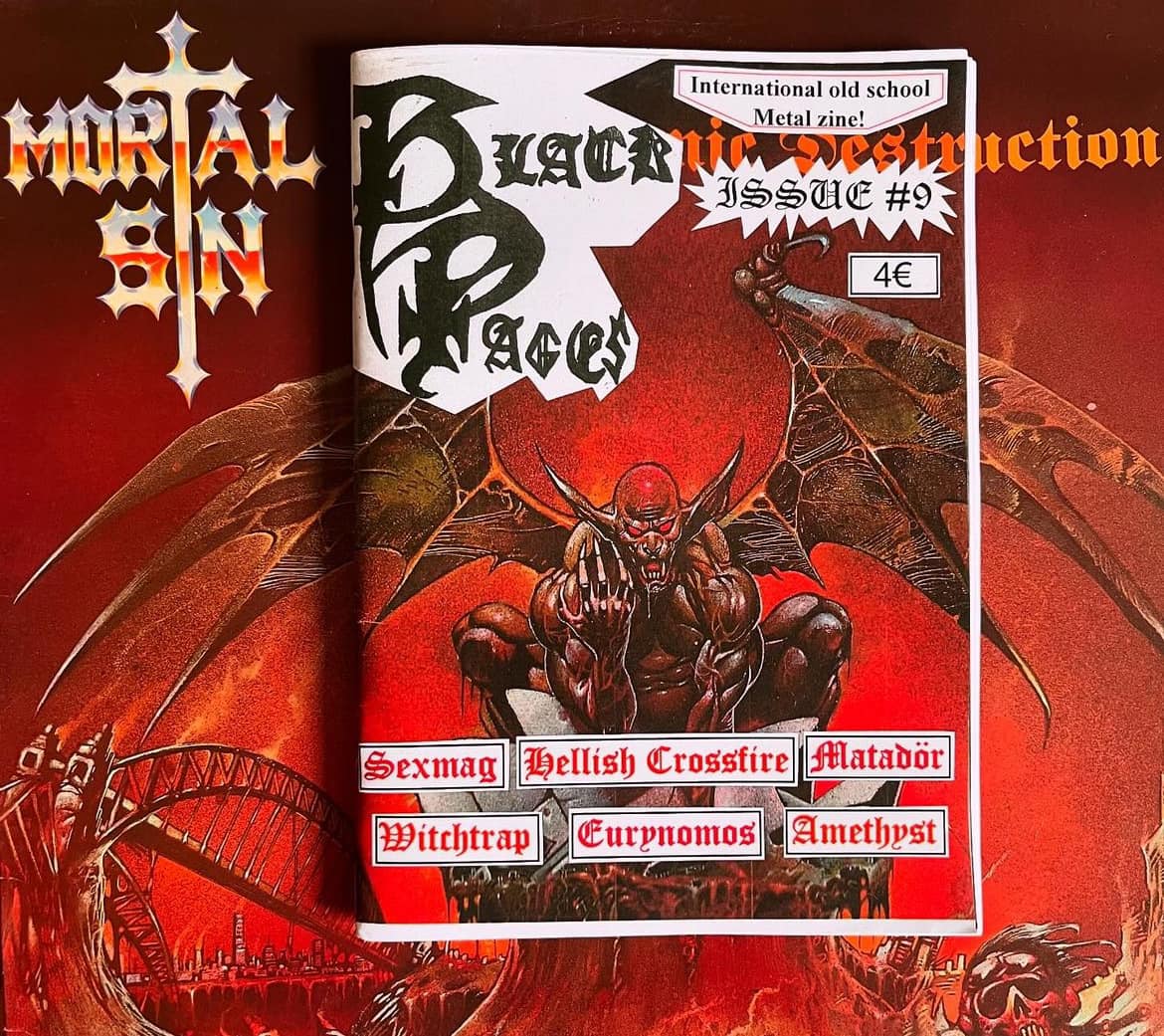 BLACK PAGES #9 FANZINE
