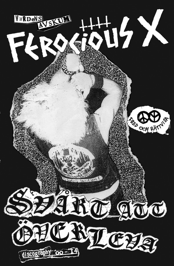 Feroicious X - Svart Att Overleva (cs, comp, 2016, with sticker) (NM/NM)