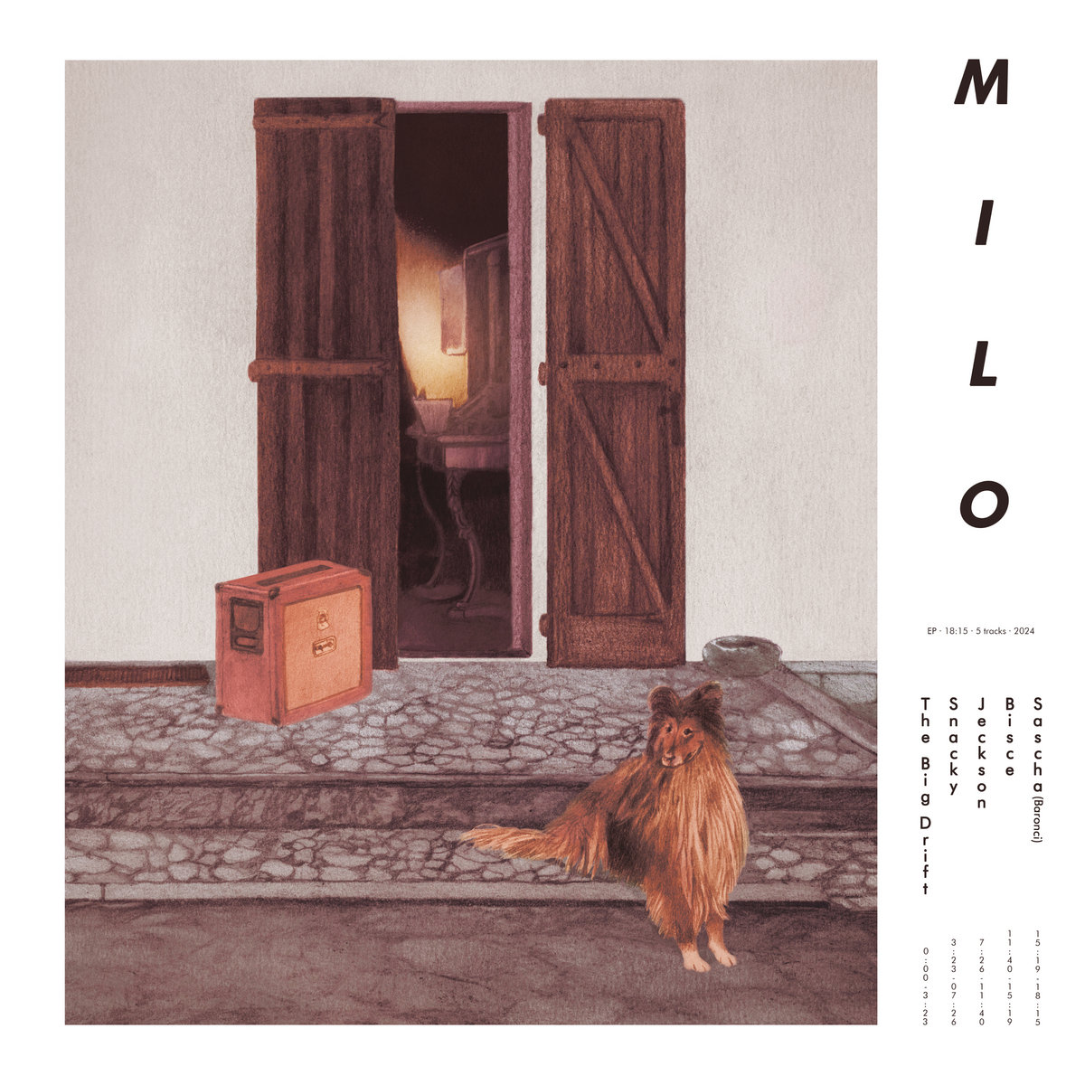 Milo - s/t LP arancione