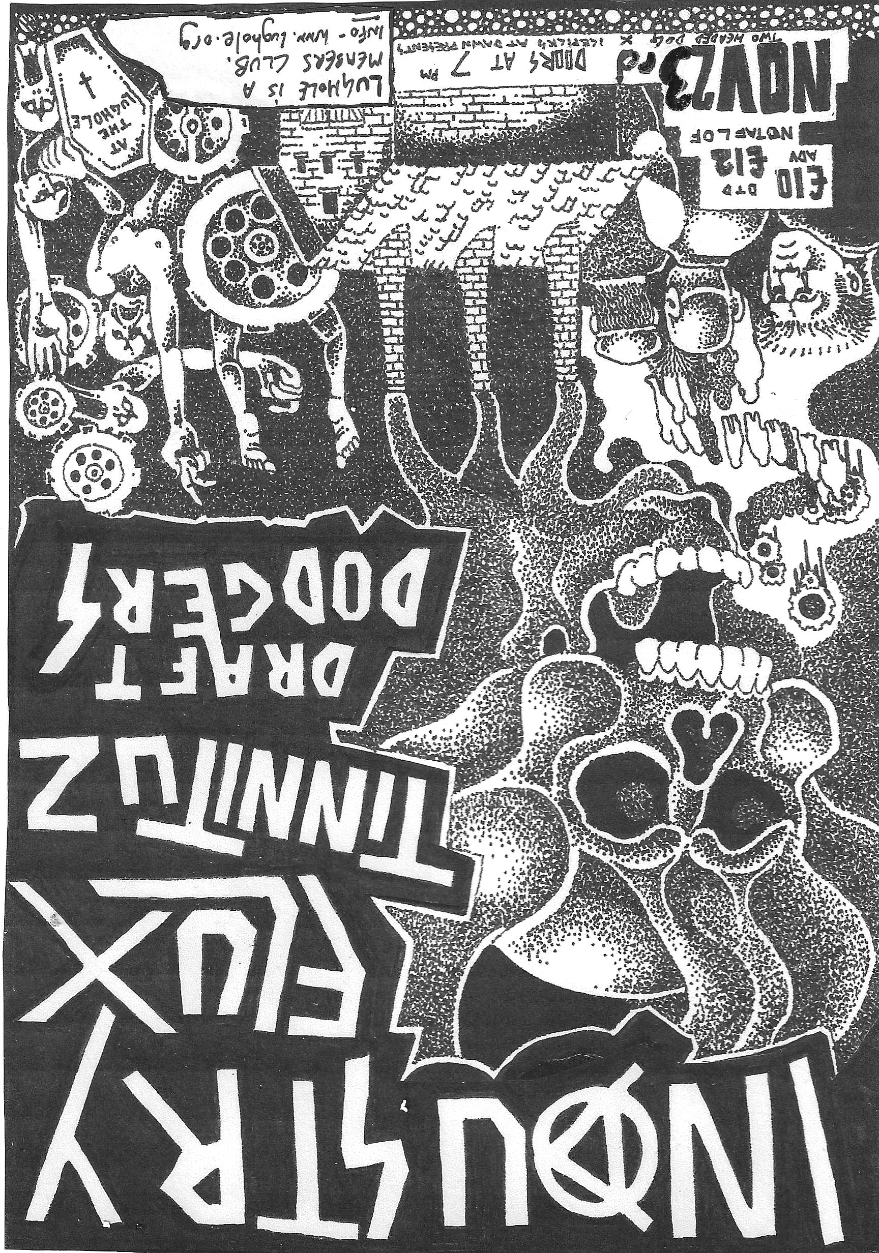 Industry + Flux + Tinnituz + Draft Dodgers