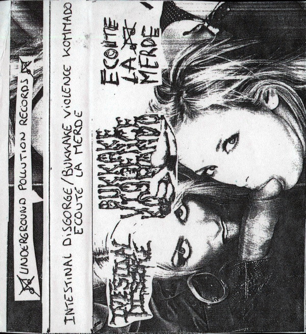 3 ways split - Intestinal Disgorge / Bukkake Violence Kommando / Ecoute La Merde (cs, 2009)