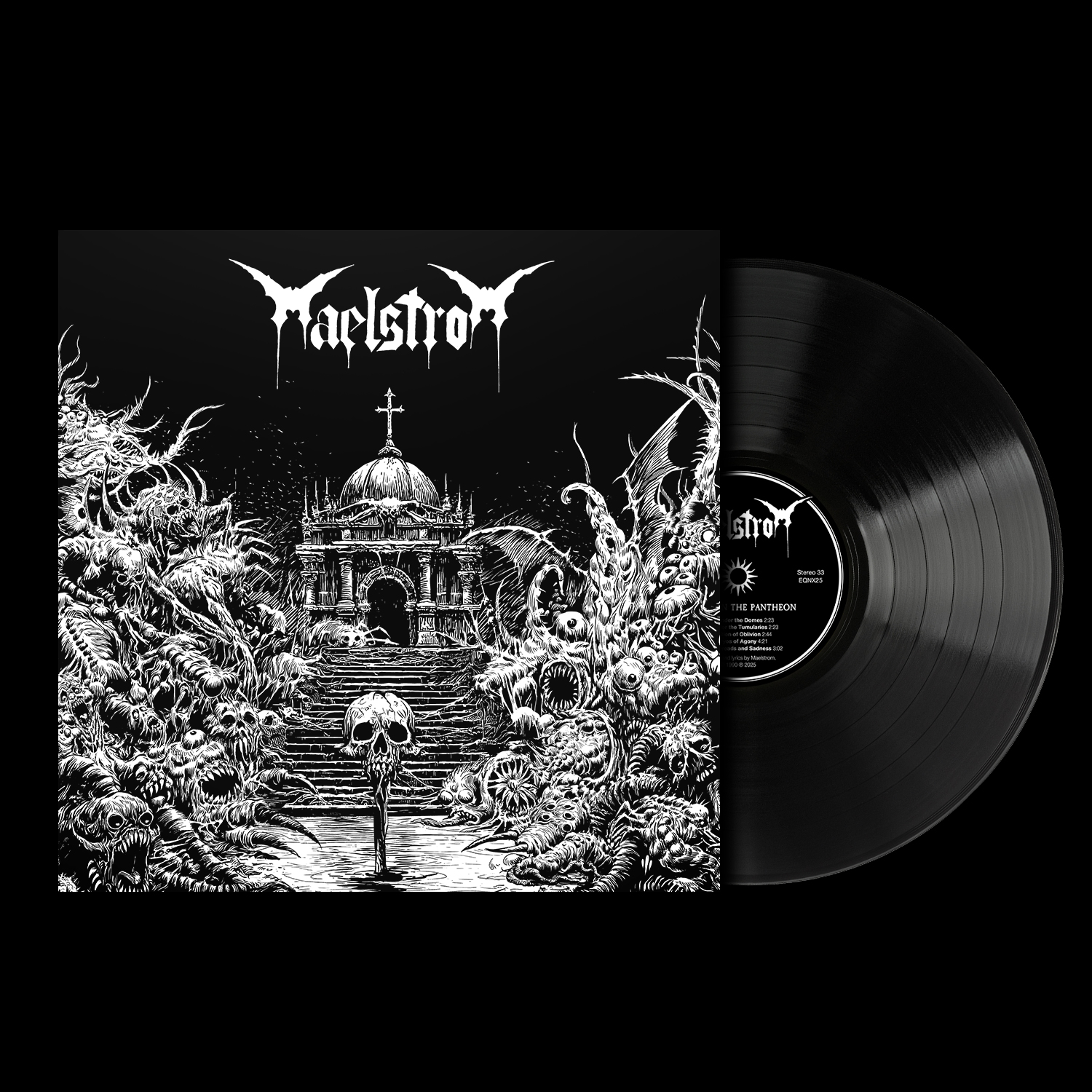 MAELSTROM – Resting in the Pantheon / Augury of Decline LP
