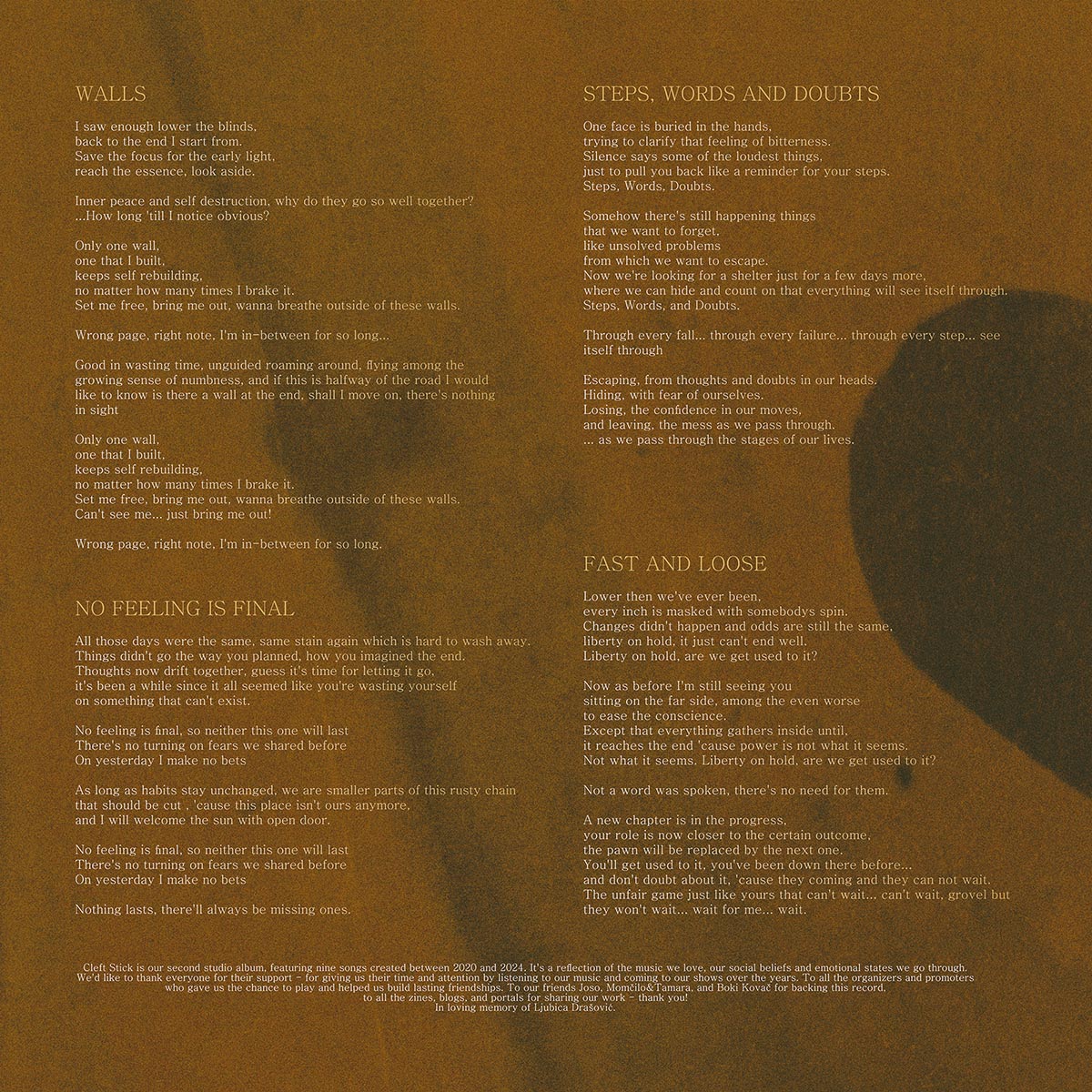 REFLECTION - Cleft Stick