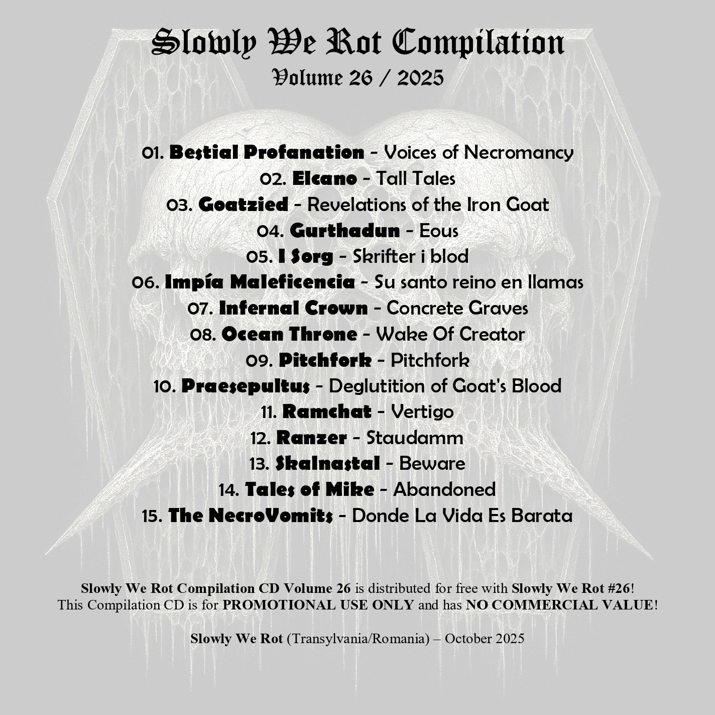 Slowly We Rot #26 / 2025