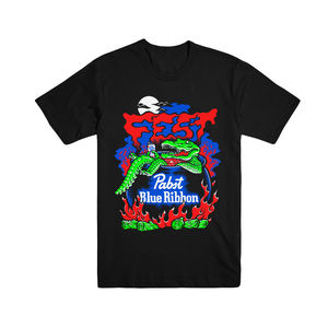 PBR Gator Soup T-Shirt - Black