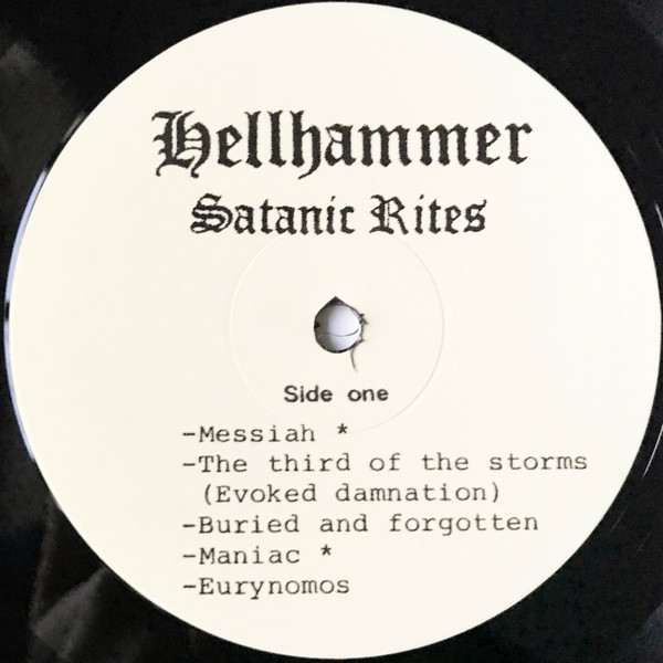 HELLHAMMER - Satanic Rites