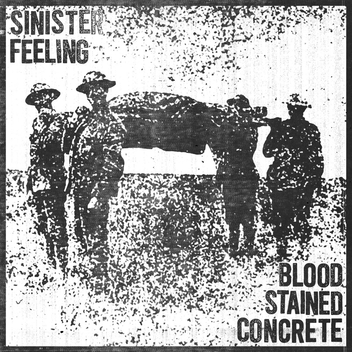 SINISTER FEELING / BLOOD STAINED CONCRETE Split 7inch EP