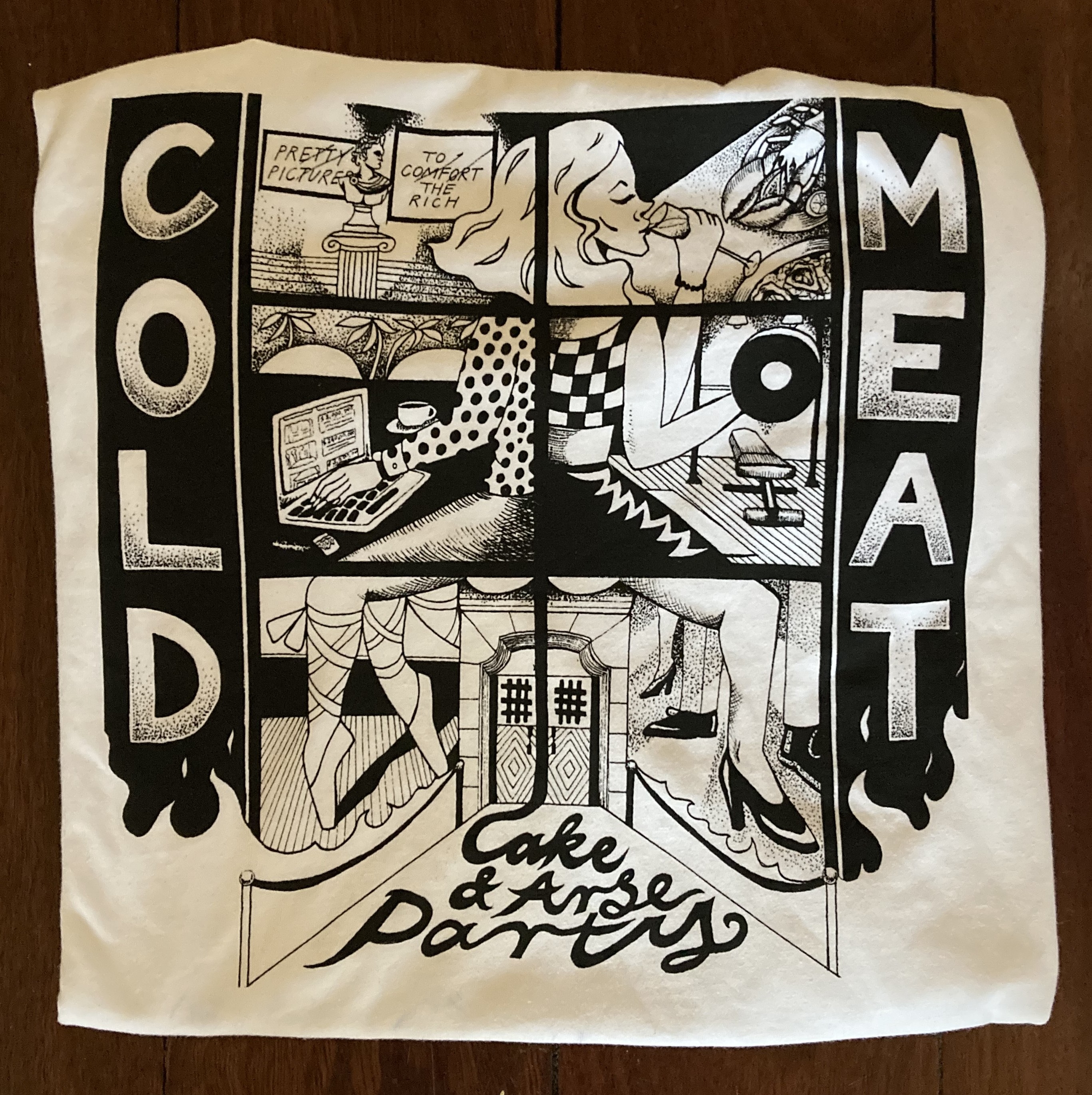 COLD MEAT - Cake and Arse Party T-Shirt