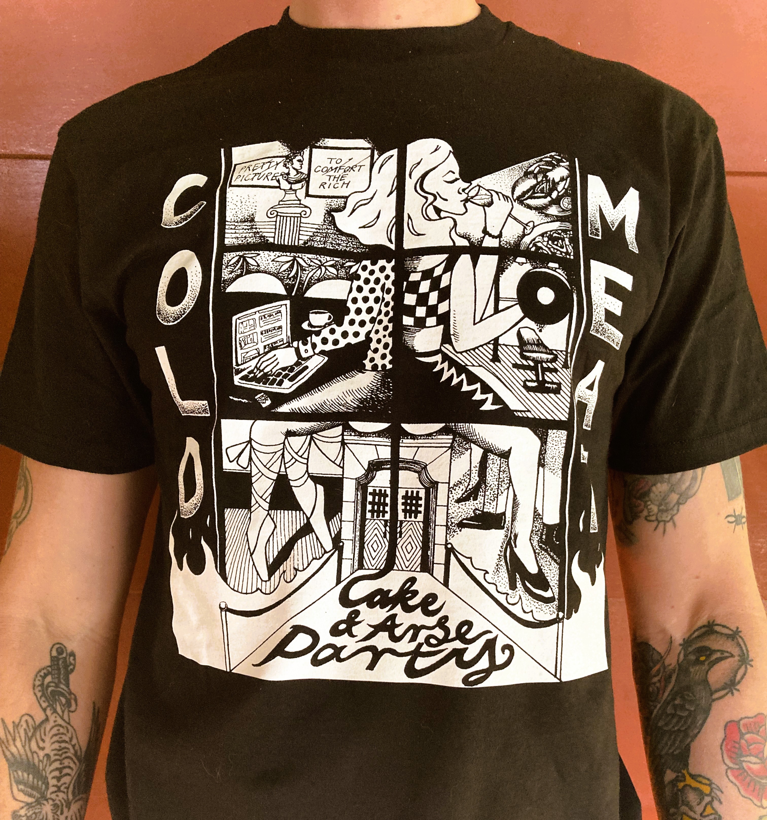 COLD MEAT - Cake and Arse Party T-Shirt