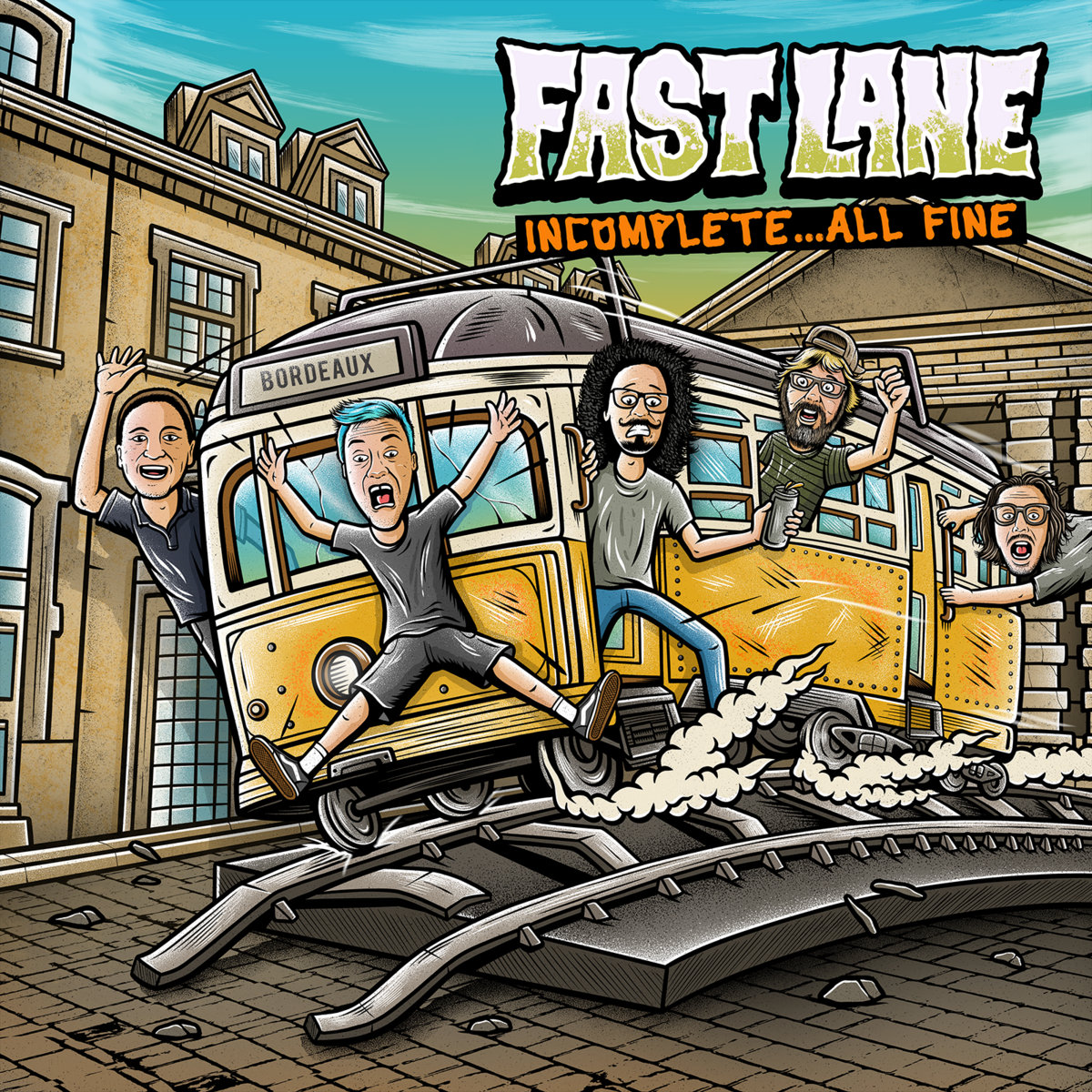 FAST LANE - Incomplete...All Fine /// LP 12