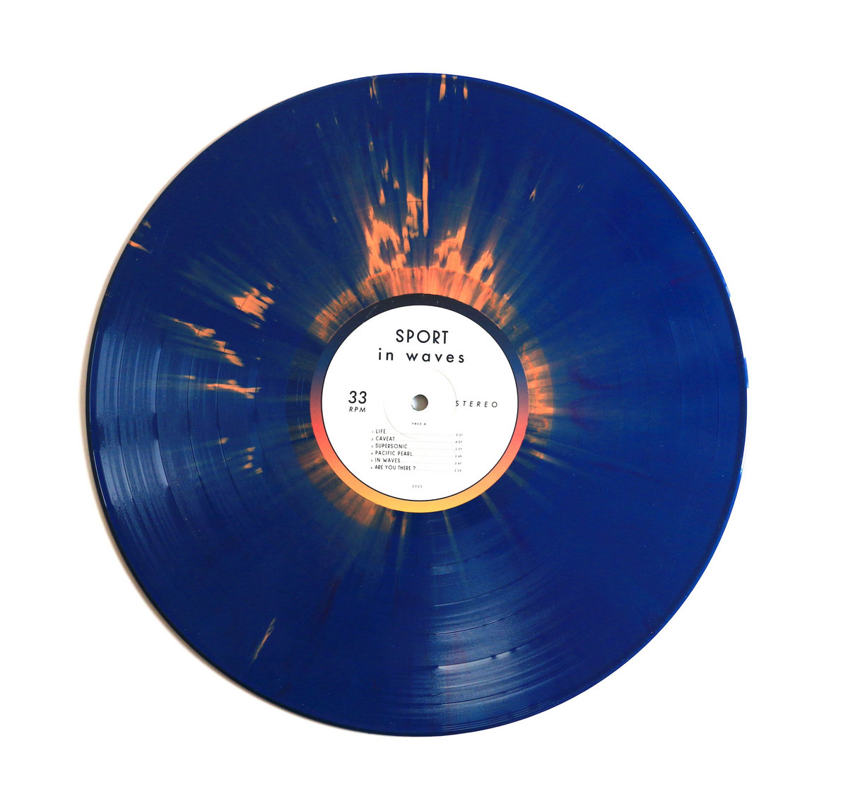 Sport - In waves LP (marble blue vinyl)