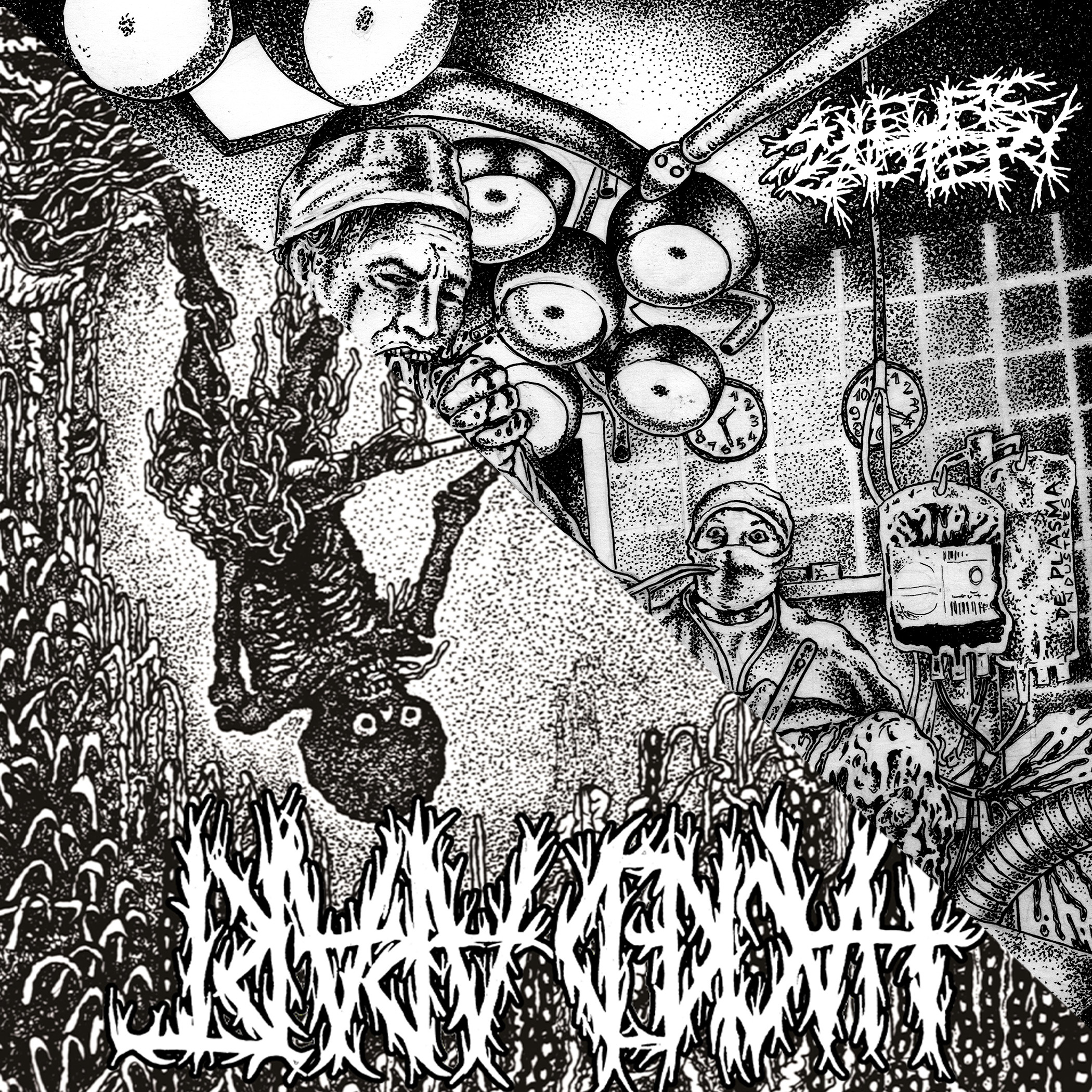 HACKED APART/SULFURIC CAUTERY - split 7