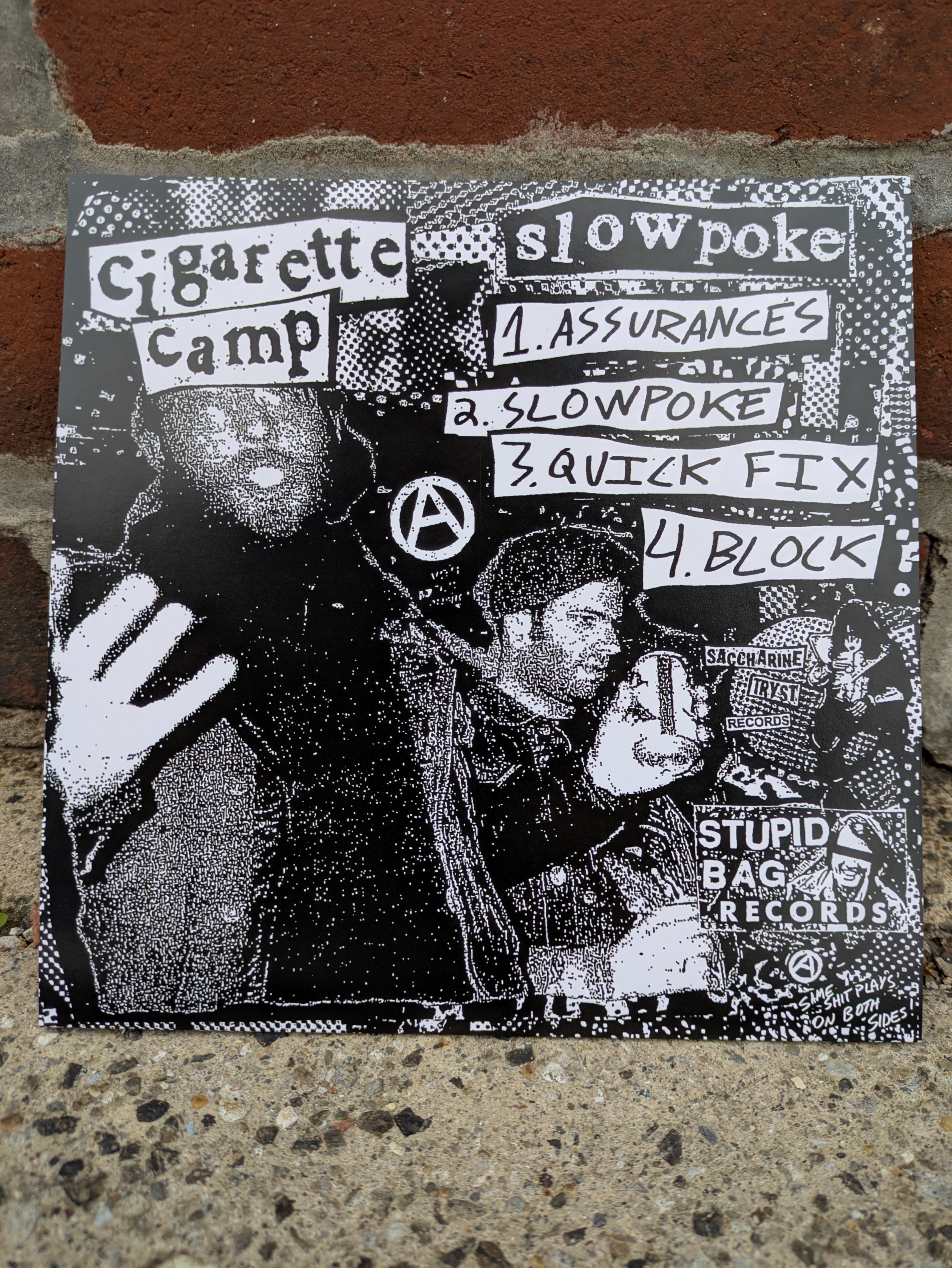 Cigarette Camp - Slowpoke E.P. 7”