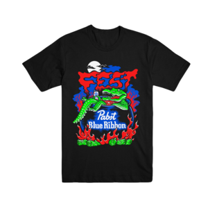 PBR Gator Soup T-Shirt - Black