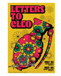SIGNED July 2025 Chicago Shows Poster