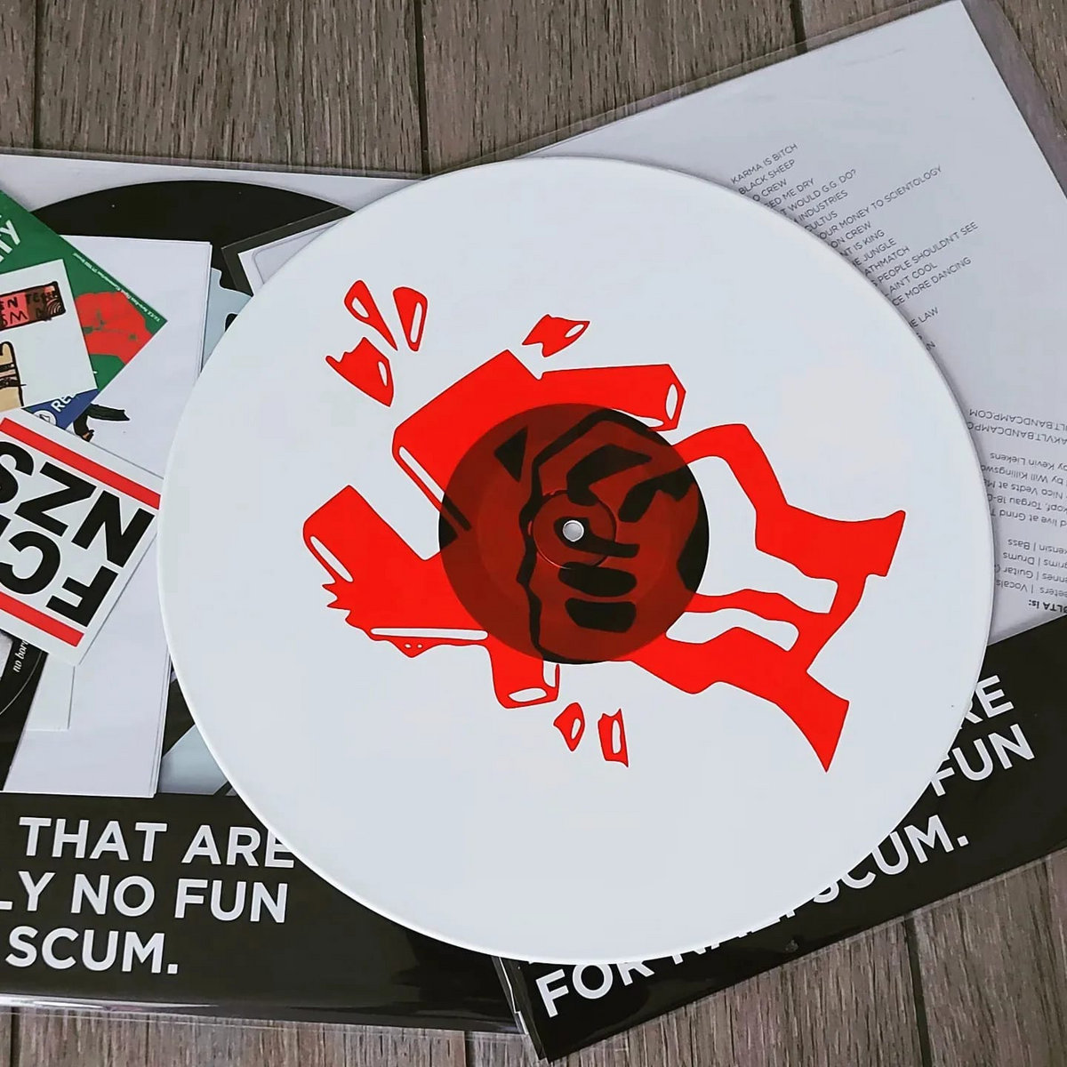 TRAVØLTA - Live At Grind The Nazi Scum /// LP 12